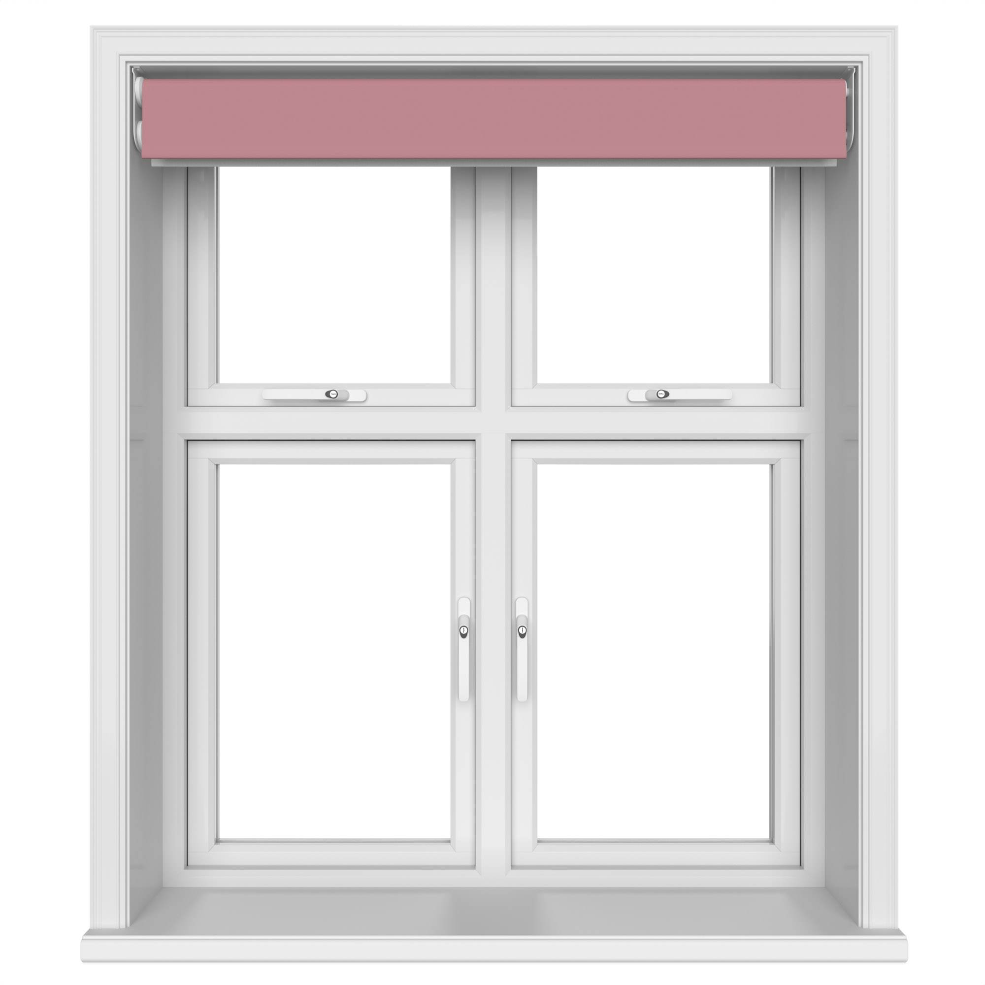 Dover Blackout Rosy Dawn Motorised Double Roller Blind - Image 6