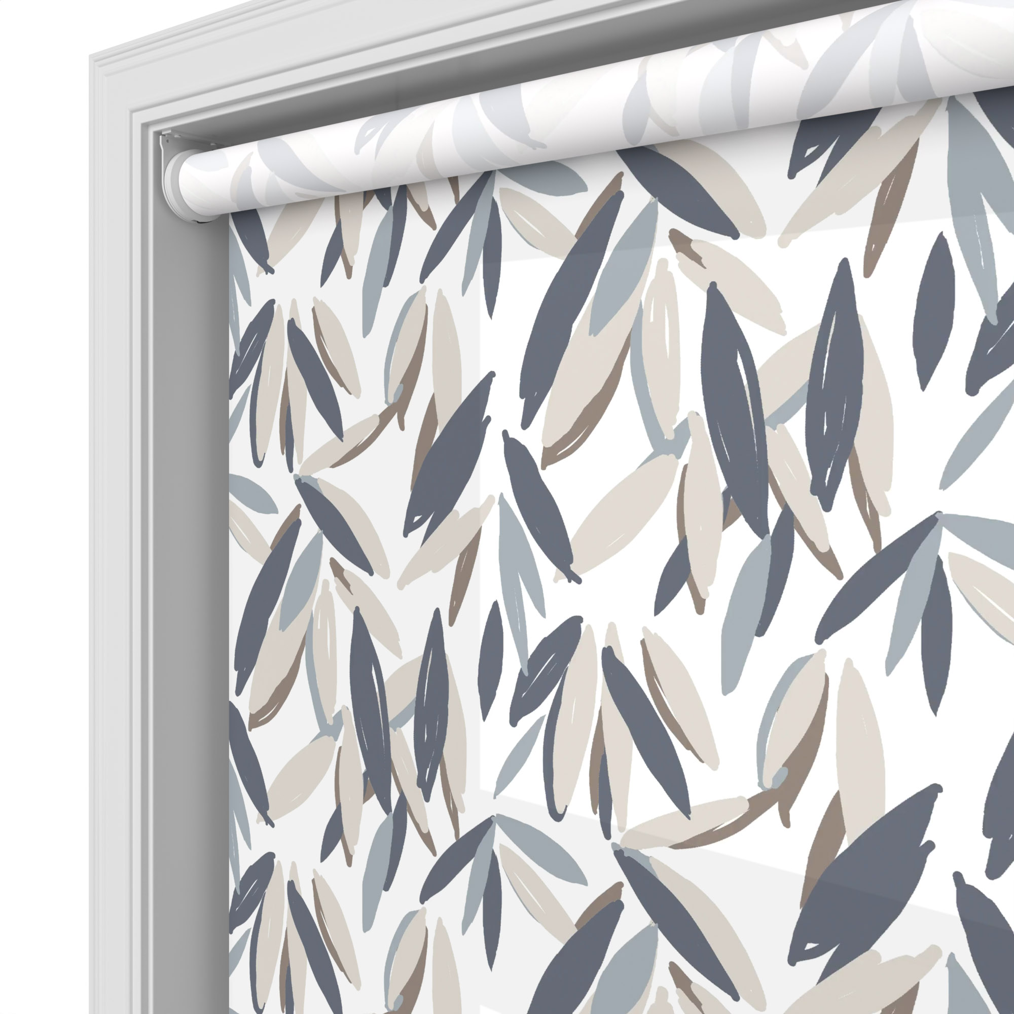 Bamboo Pacific Motorised Roller Blind - Image 5