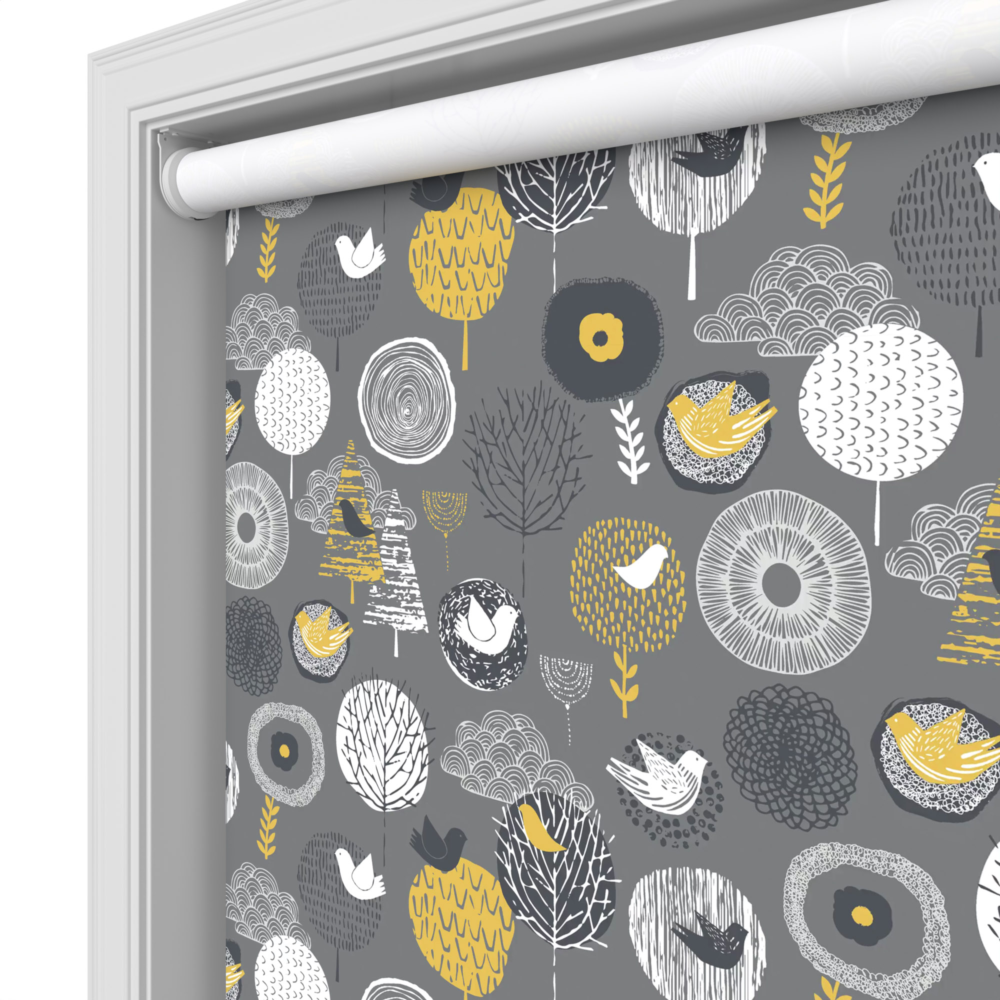 Chirrup Midnight Motorised Roller Blind - Image 5