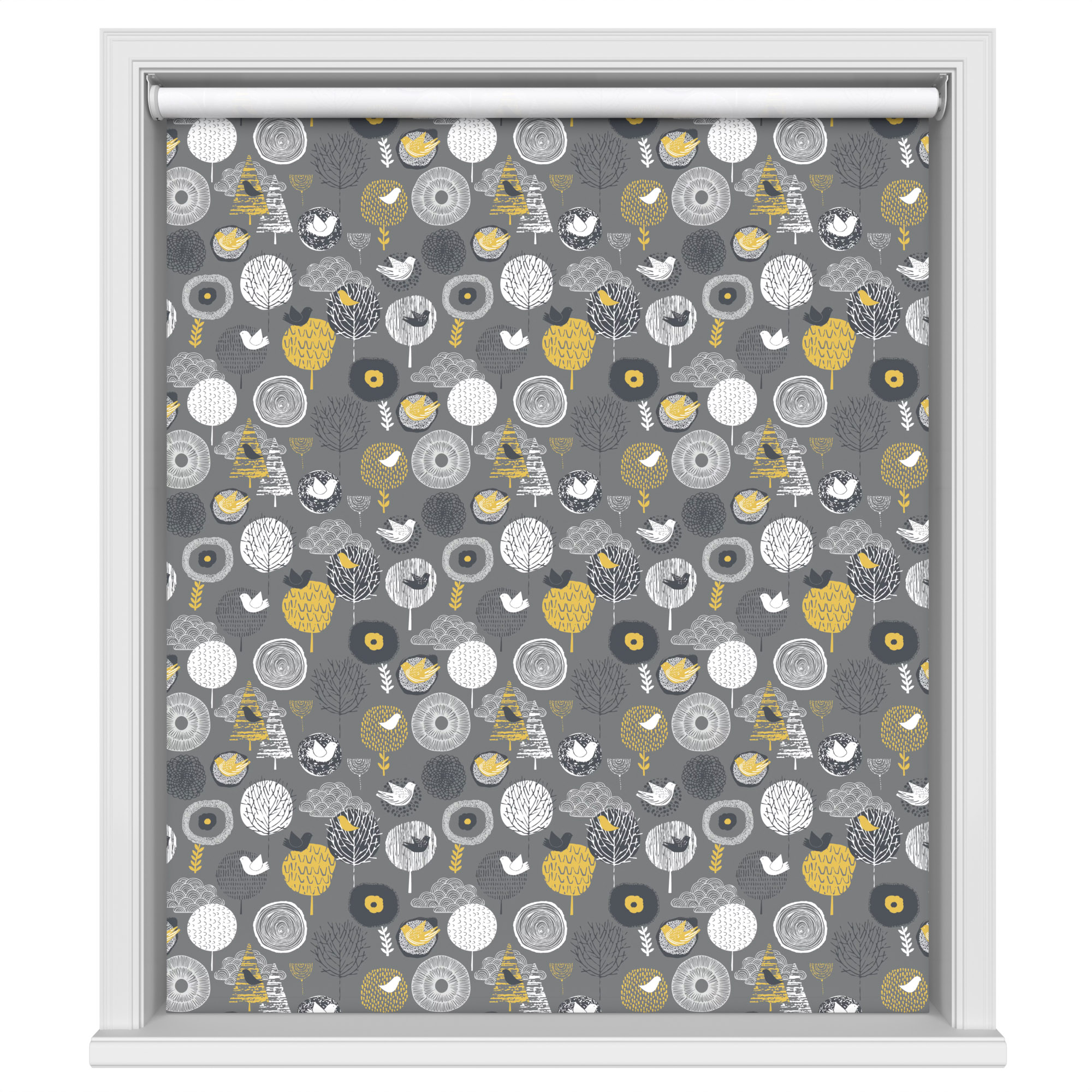 Chirrup Midnight Motorised Roller Blind - Image 2