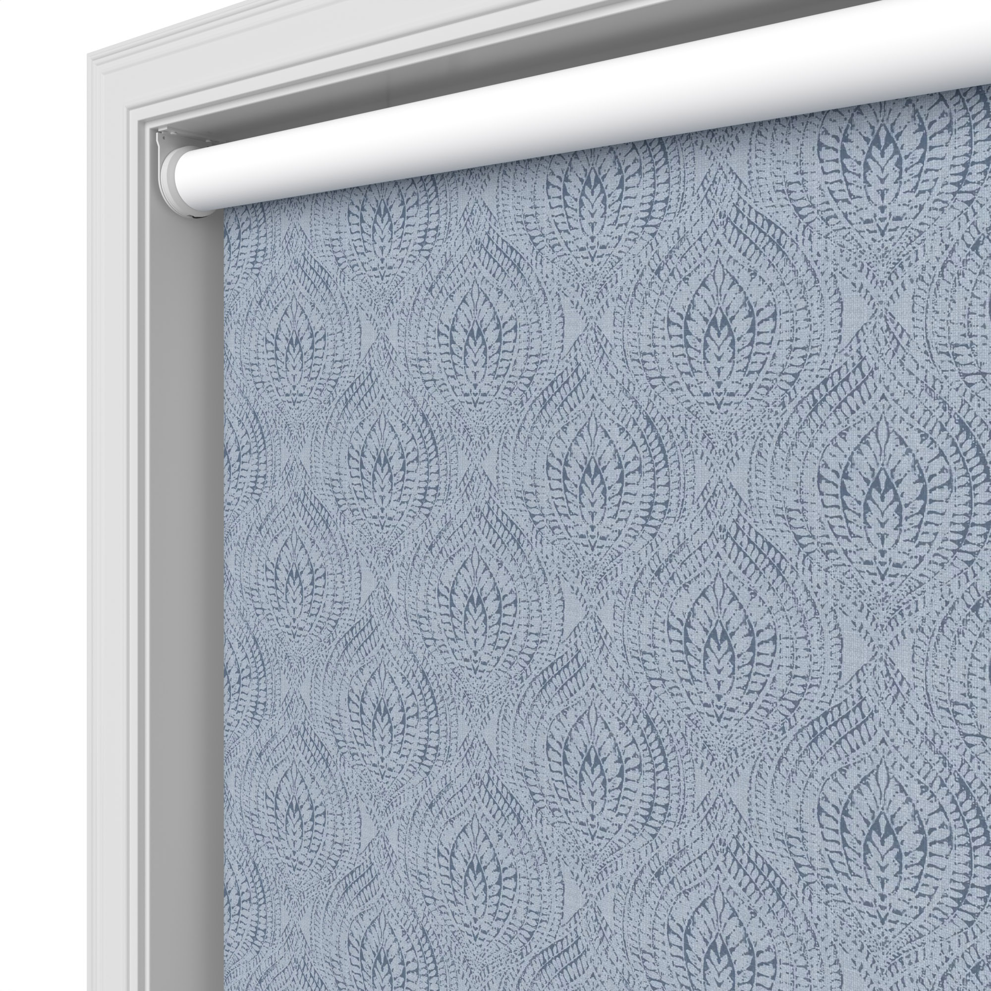 Wilshire Blackout Azure Motorised Roller Blind - Image 5