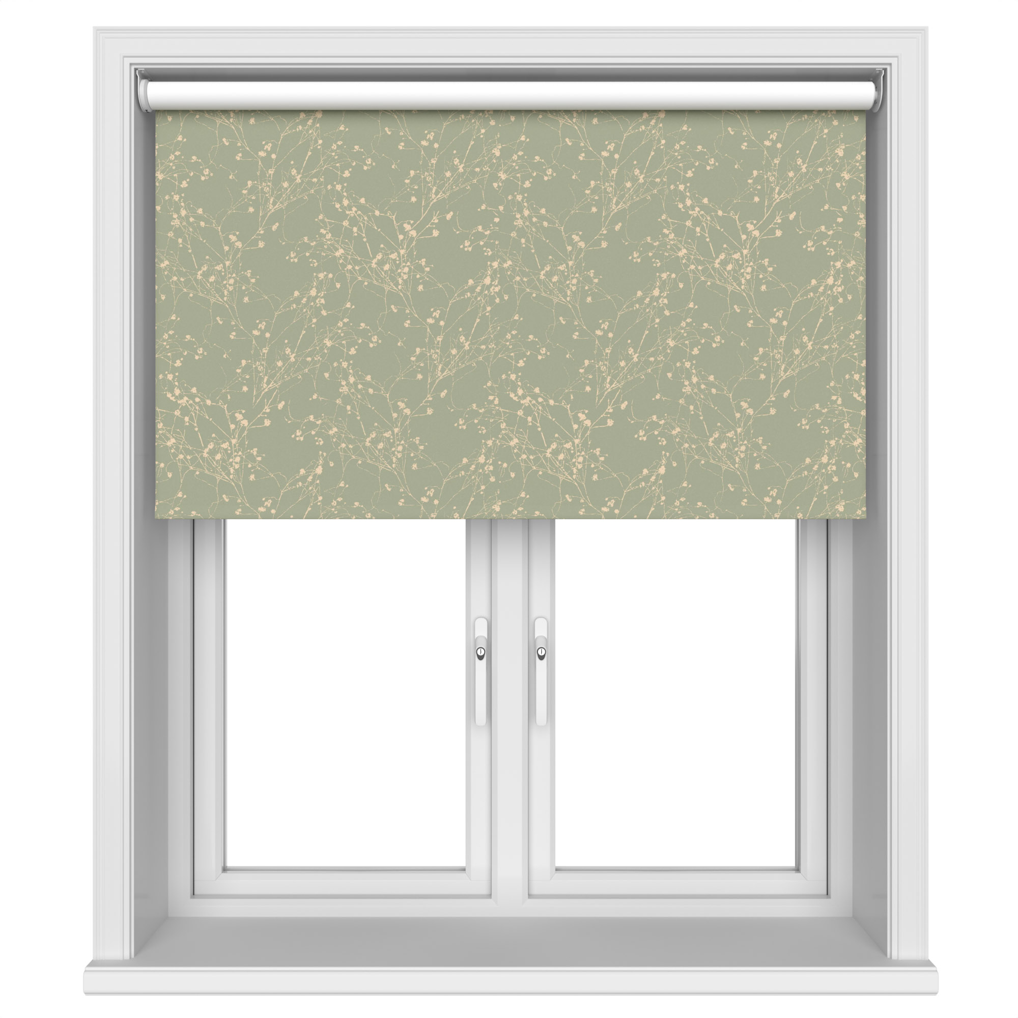 Vale Blackout Lily Pad Motorised Roller Blind - Image 3