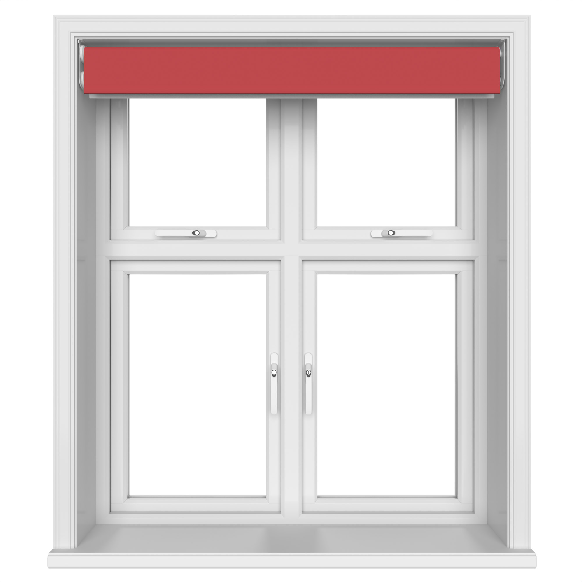 Dover Blackout Rich Ruby Motorised Double Roller Blind - Image 6