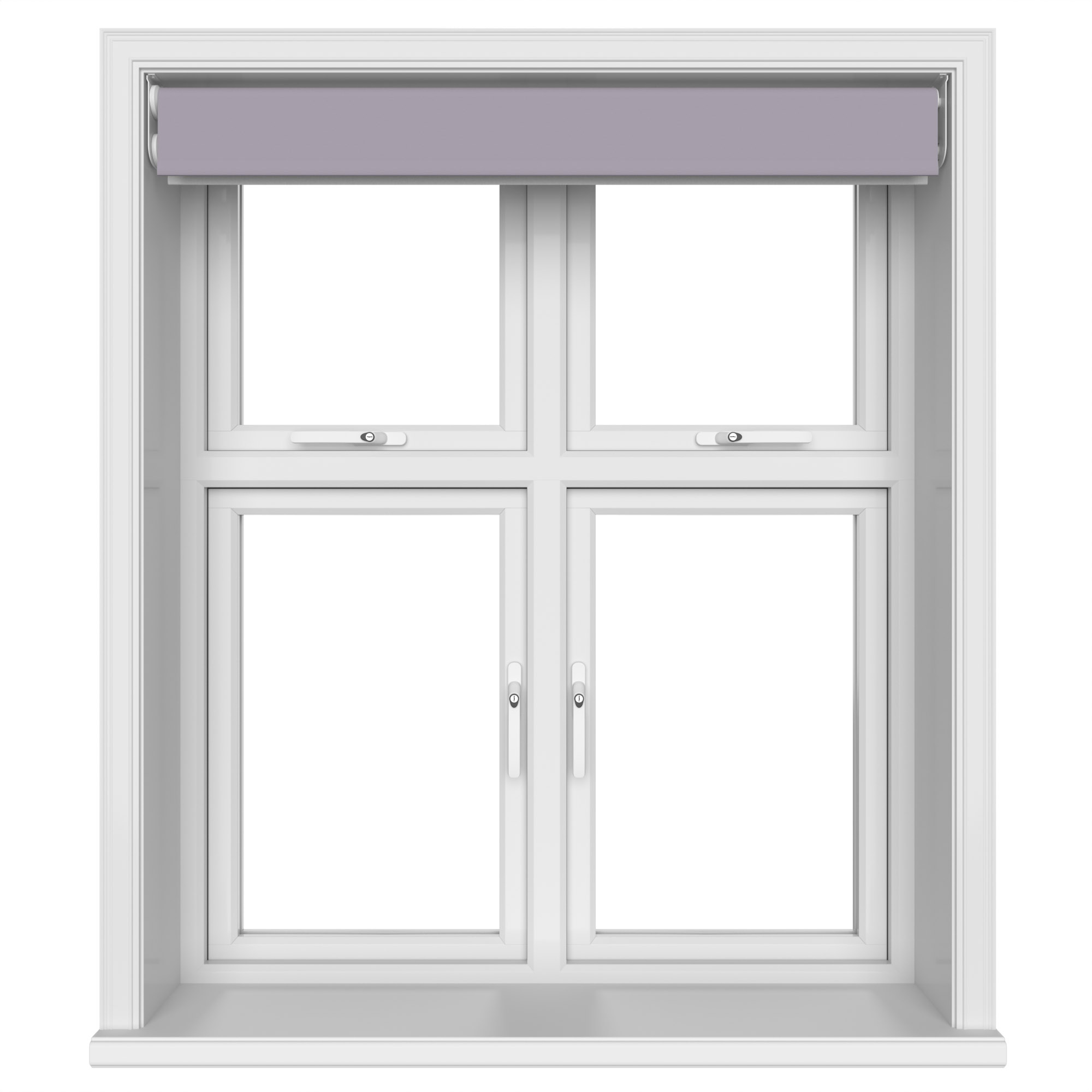 Dover Blackout Lilac Haze Motorised Double Roller Blind - Image 6