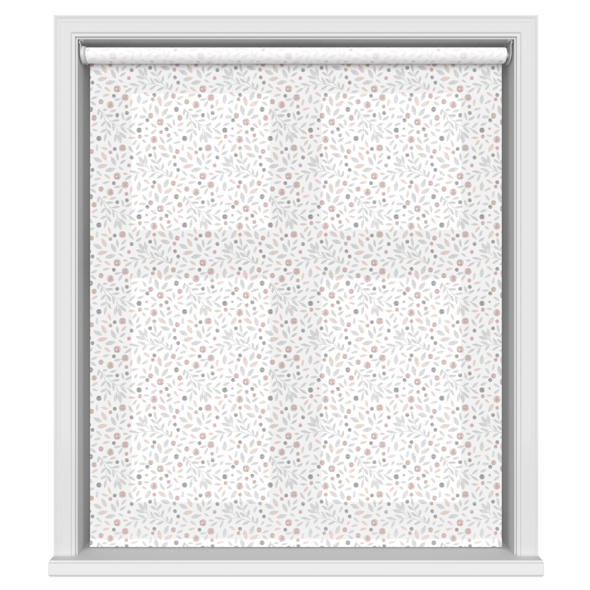Veil Rosewater Motorised Roller Blind - Image 2