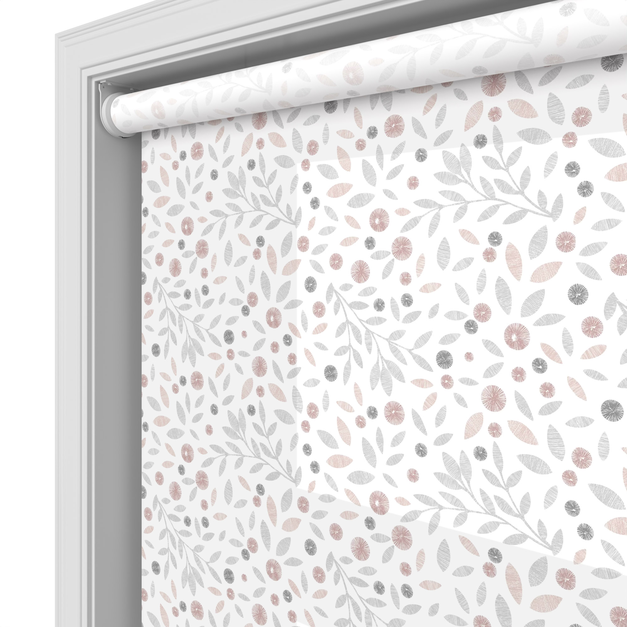 Veil Rosewater Motorised Roller Blind - Image 5