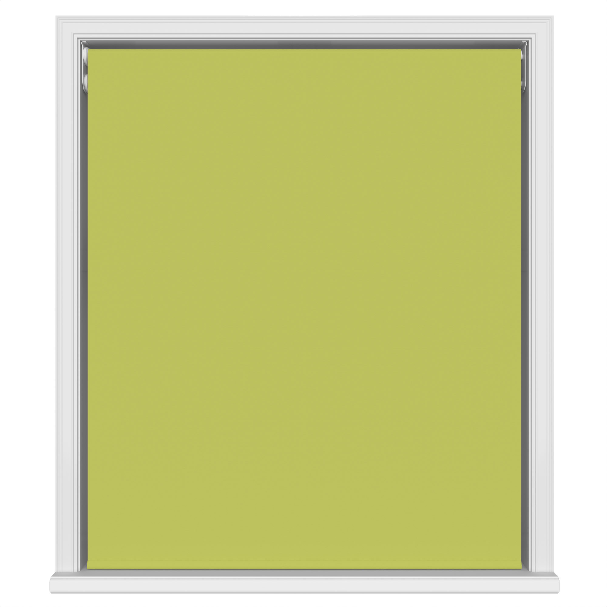 Dover Blackout Willow Leaf Motorised Double Roller Blind - Image 2