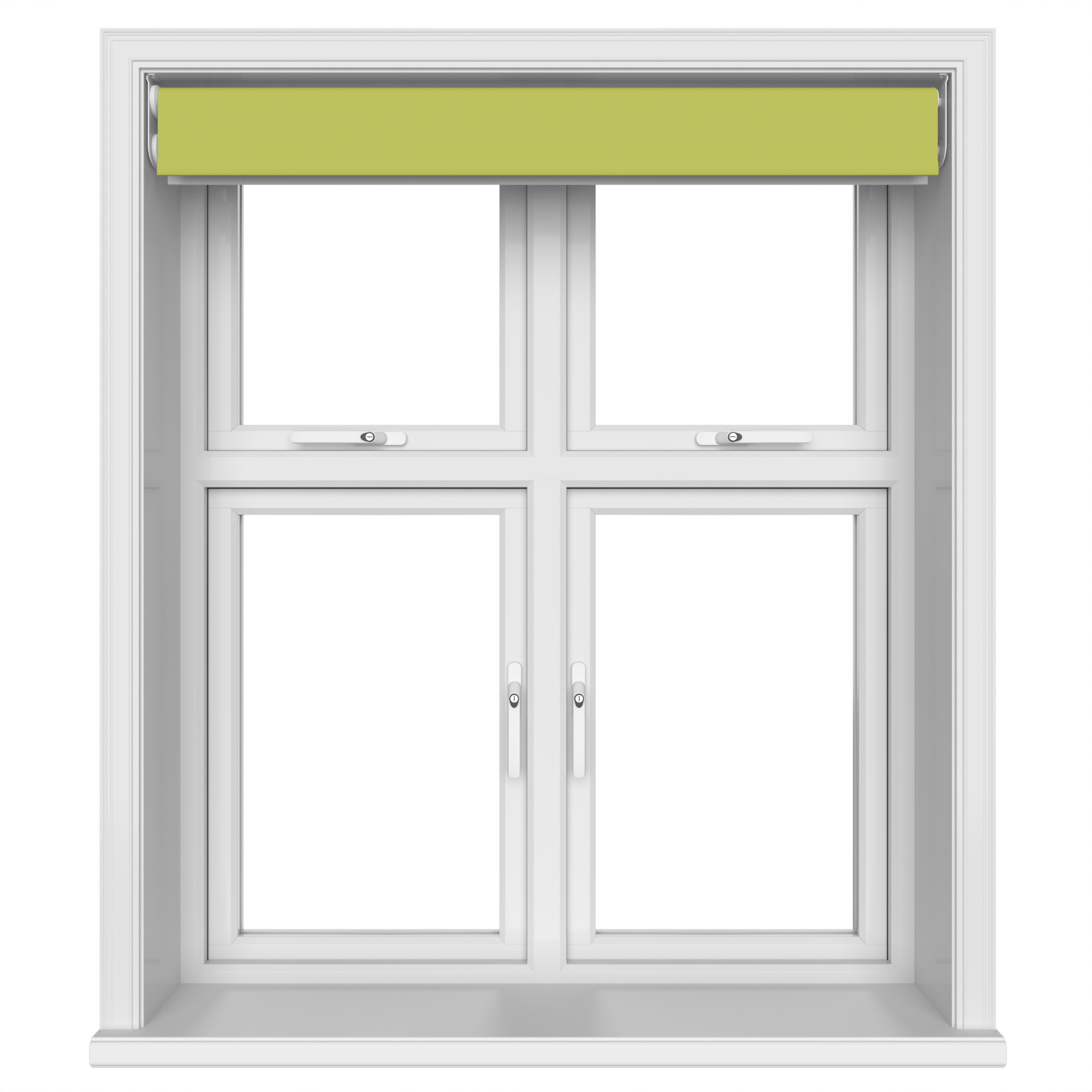 Dover Blackout Willow Leaf Motorised Double Roller Blind - Image 6