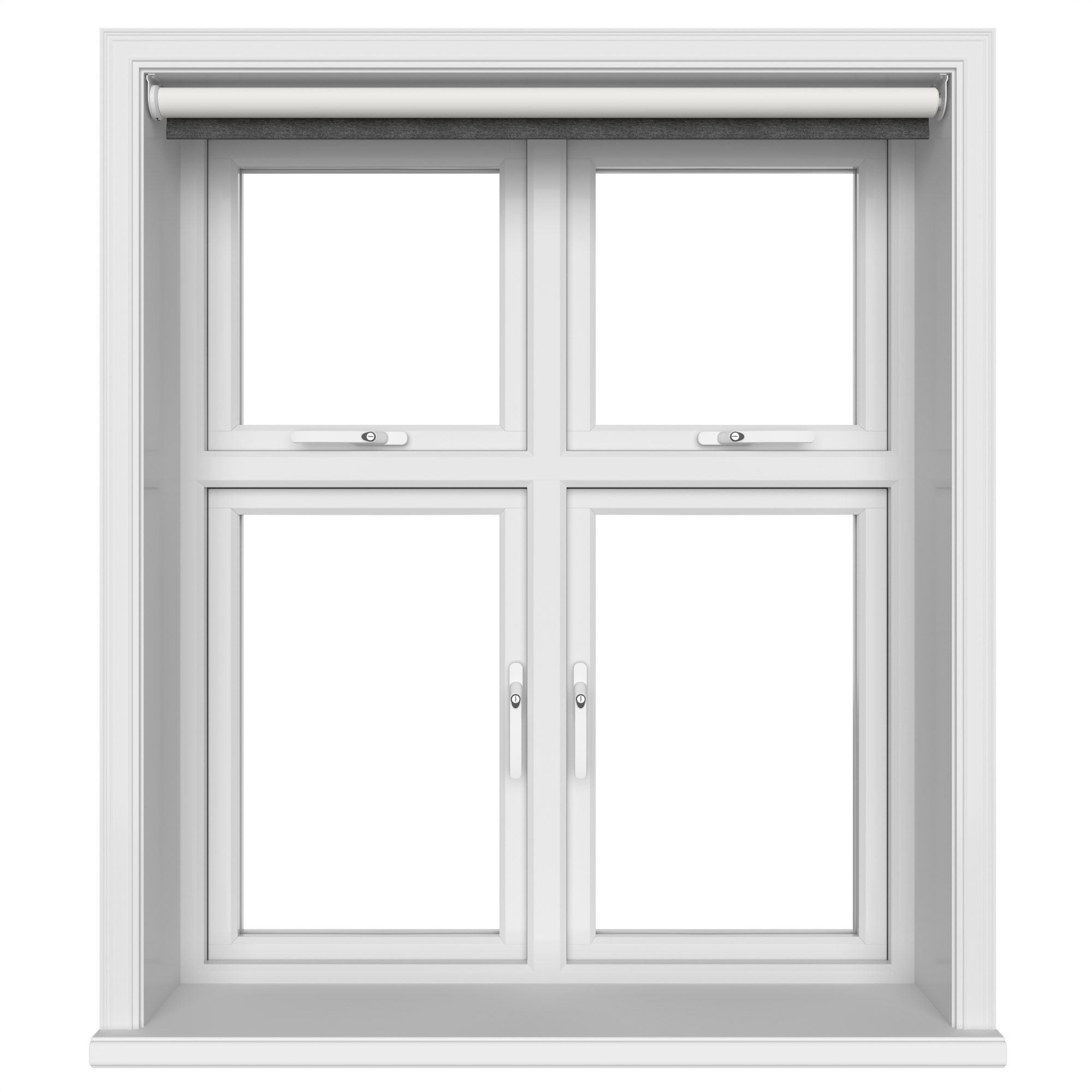 Shard Blackout London Fog Motorised Roller Blind - Image 4