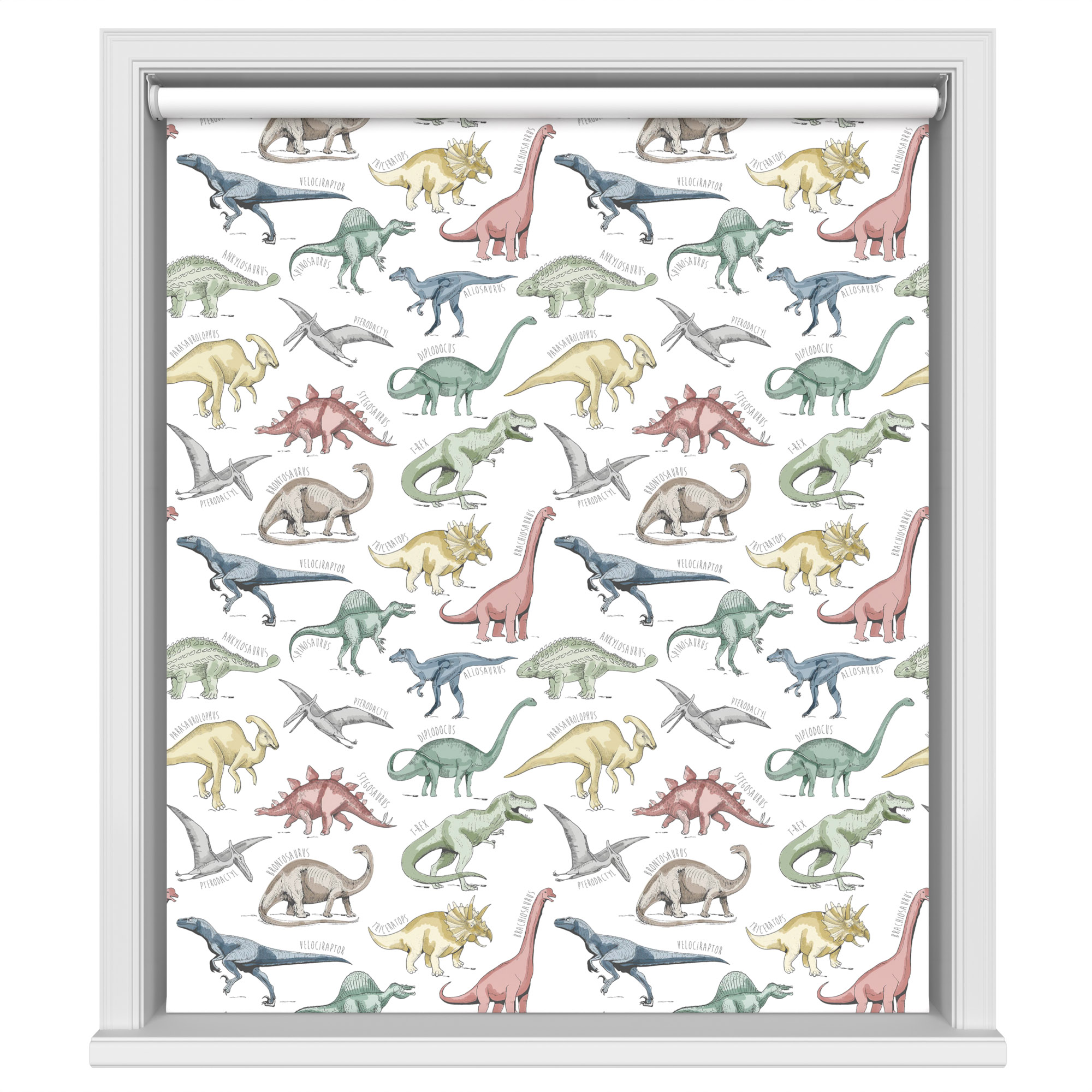 Jurassic Adventure Blackout Motorised Roller Blind - Image 2