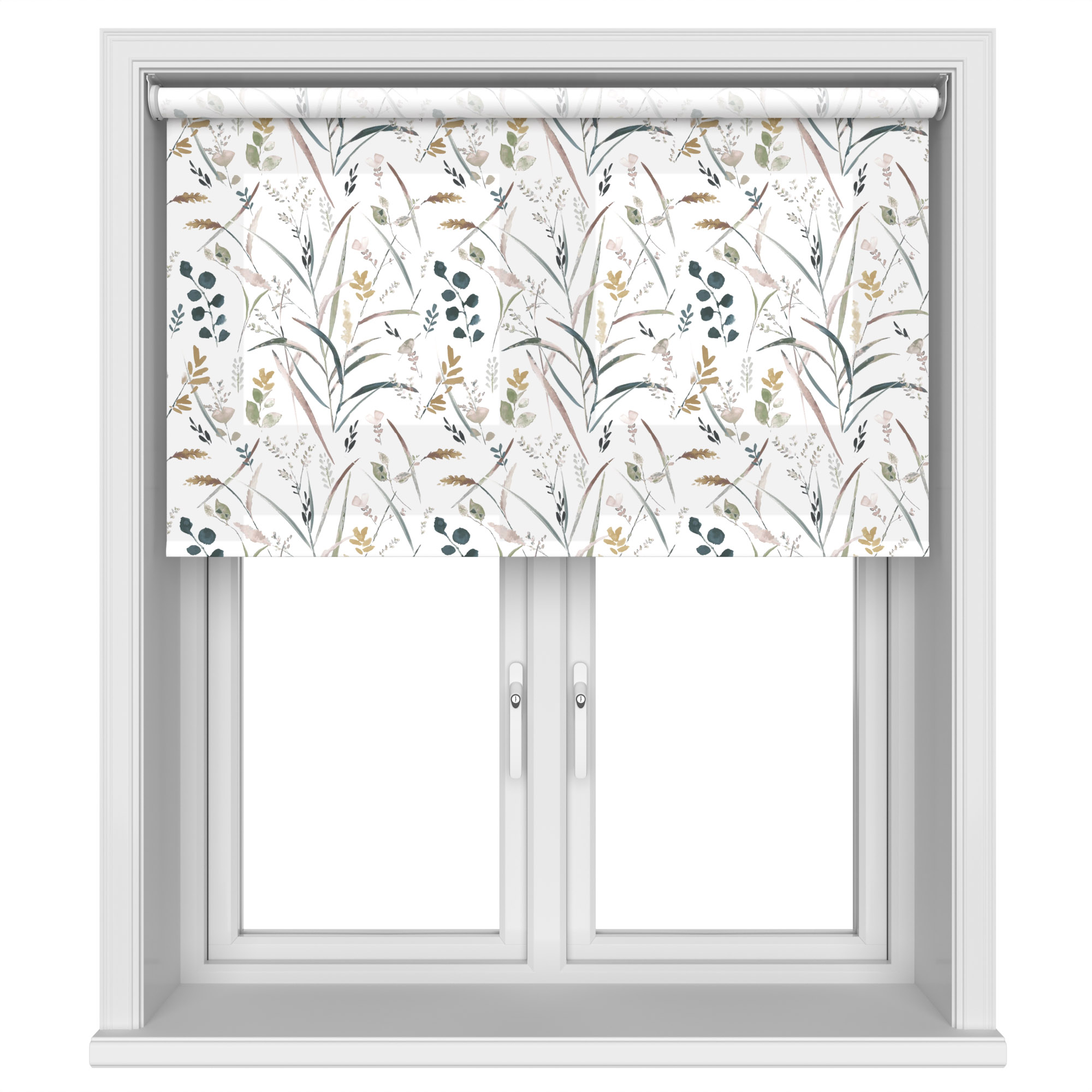 Bloom Rustic Leaves Motorised Roller Blind - Image 3