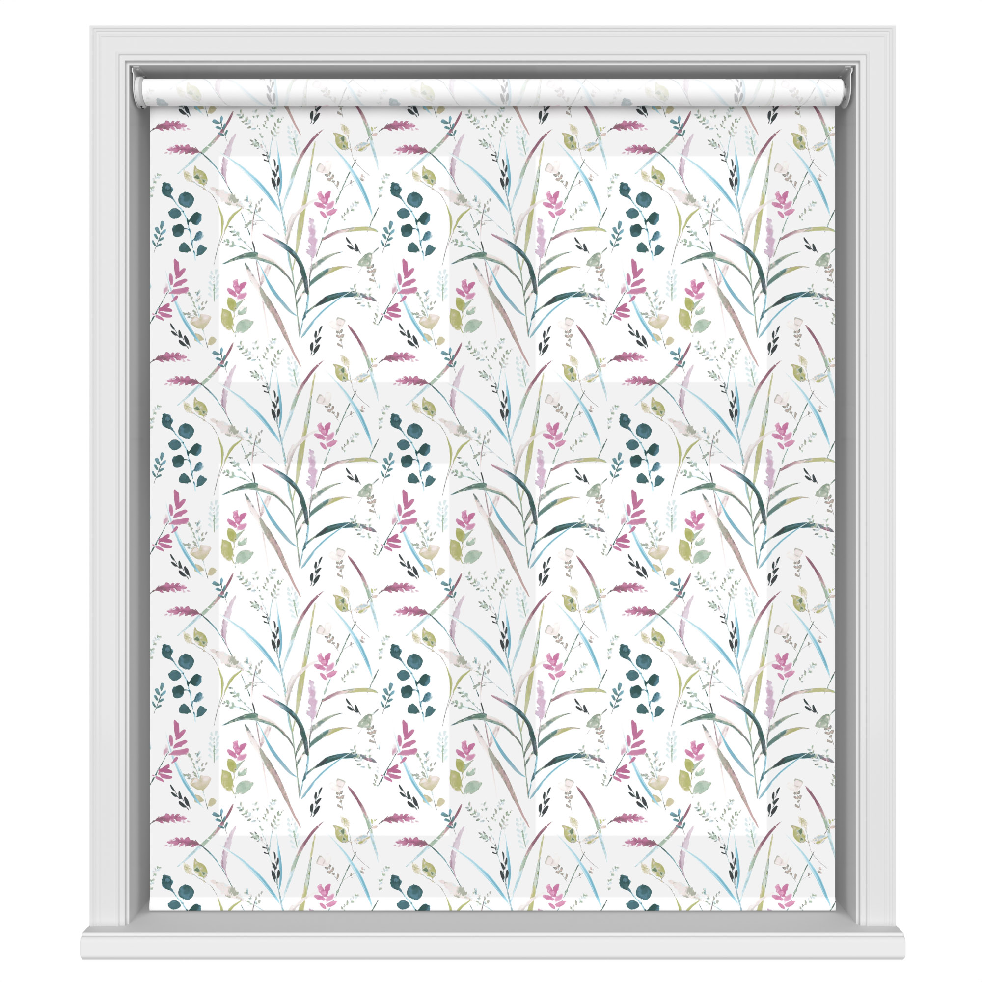 Bloom Blossom Awakening Motorised Roller Blind - Image 2