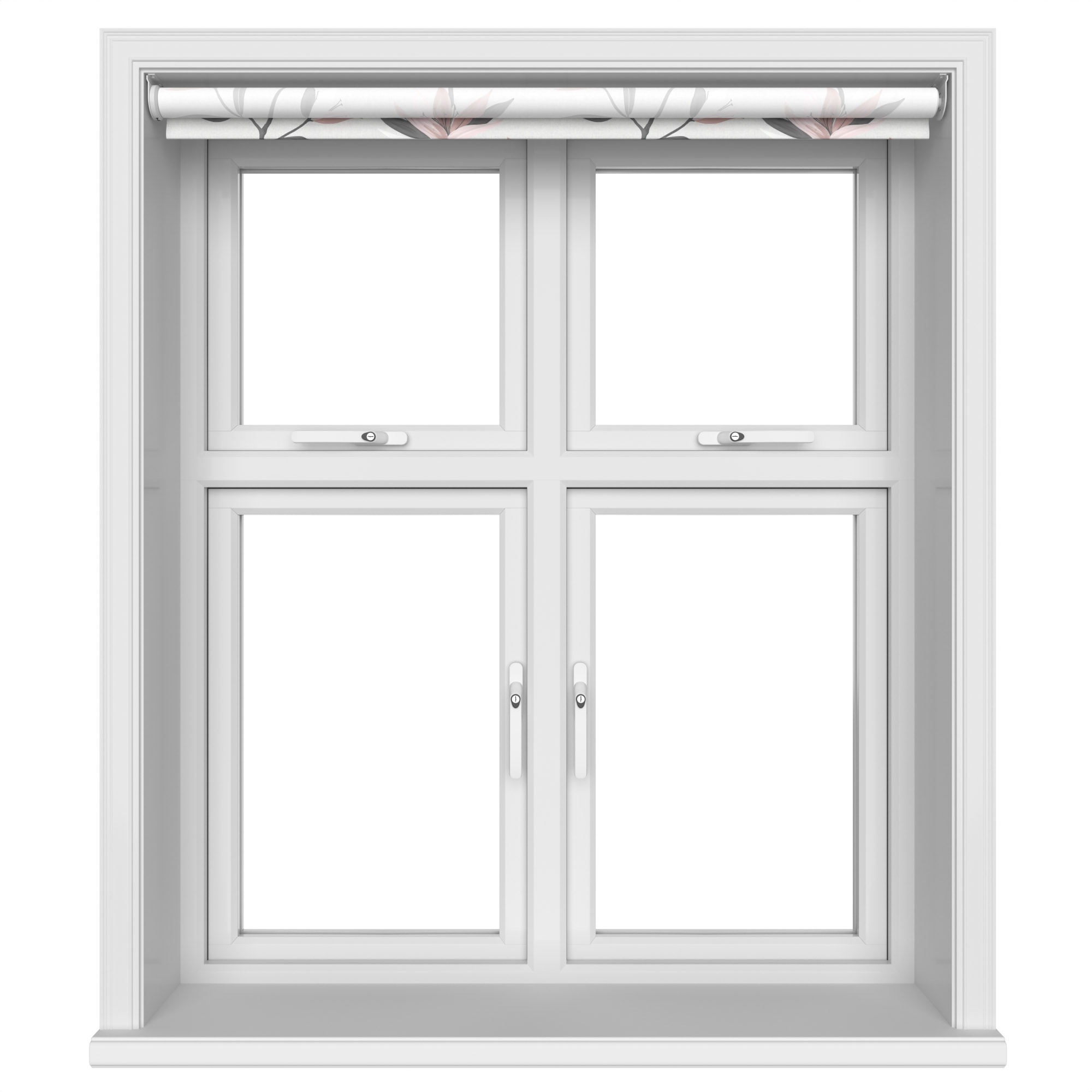 Lilyvale Faint Blossom Motorised Roller Blind - Image 4