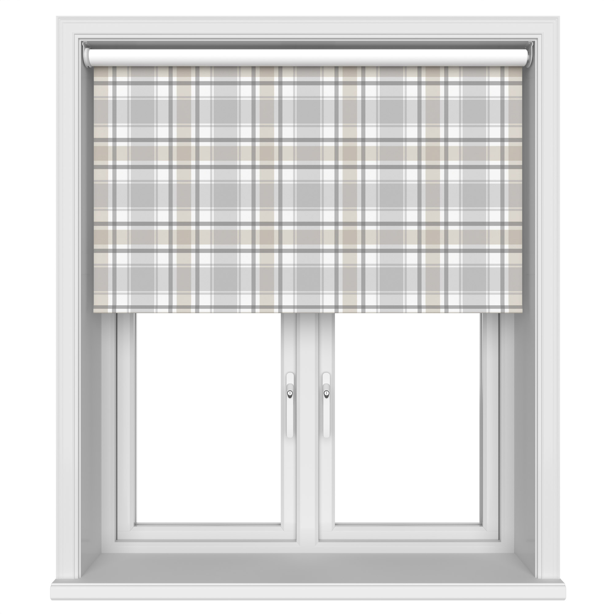 Highland Blackout Wild Hare Haze Motorised Roller Blind - Image 3