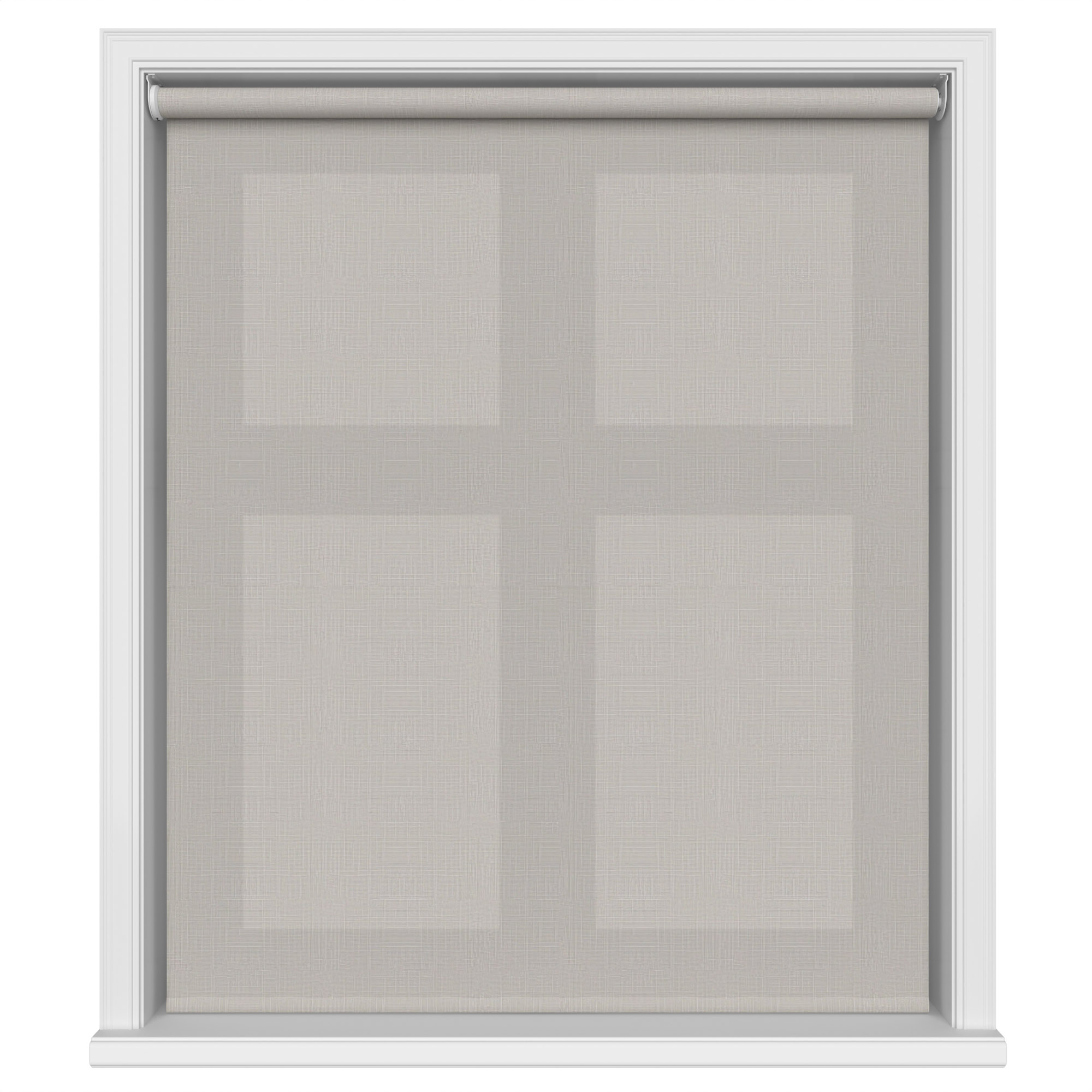 Cinder Hazy Shadow Motorised Roller Blind - Image 2