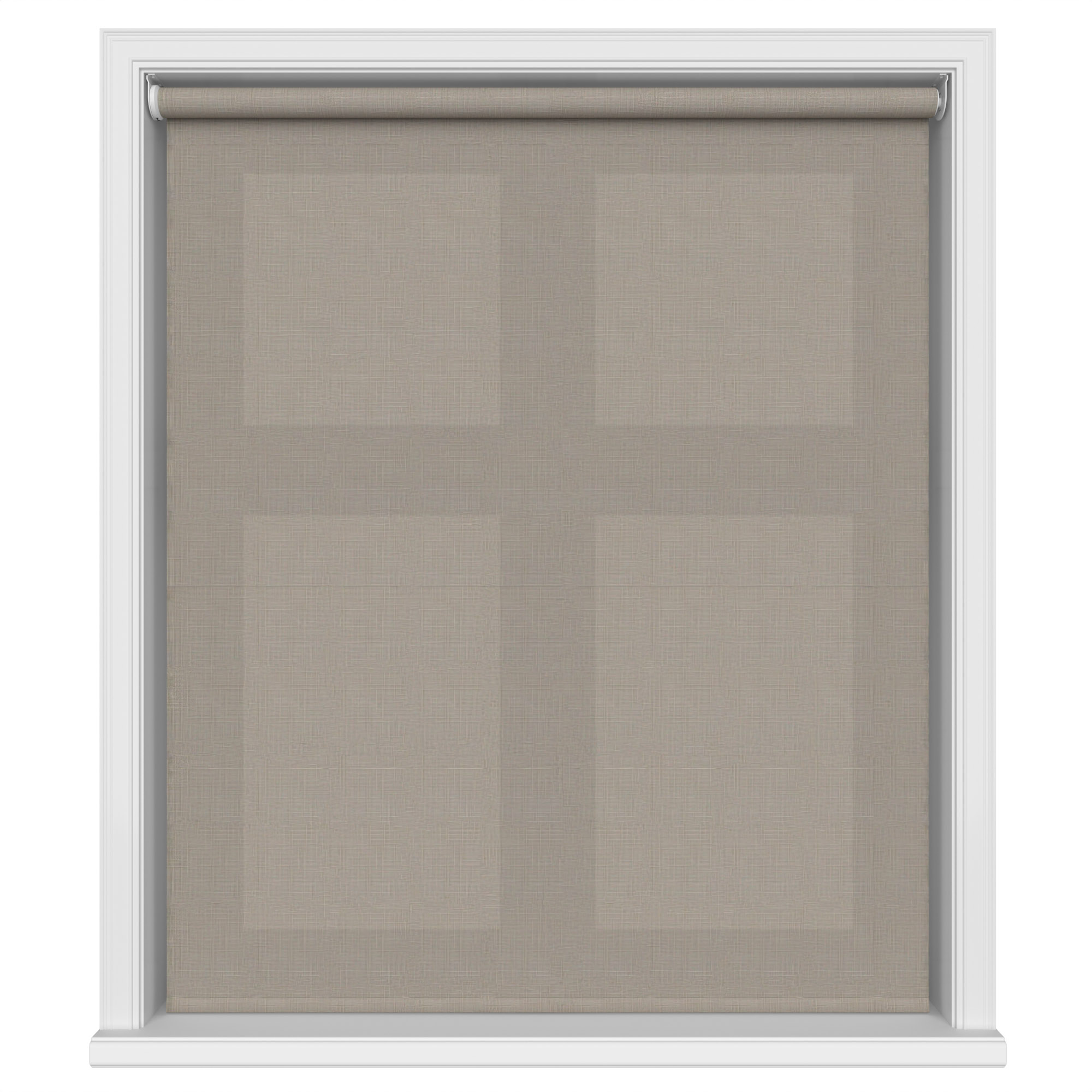 Cinder Truffle Delight Motorised Roller Blind - Image 2