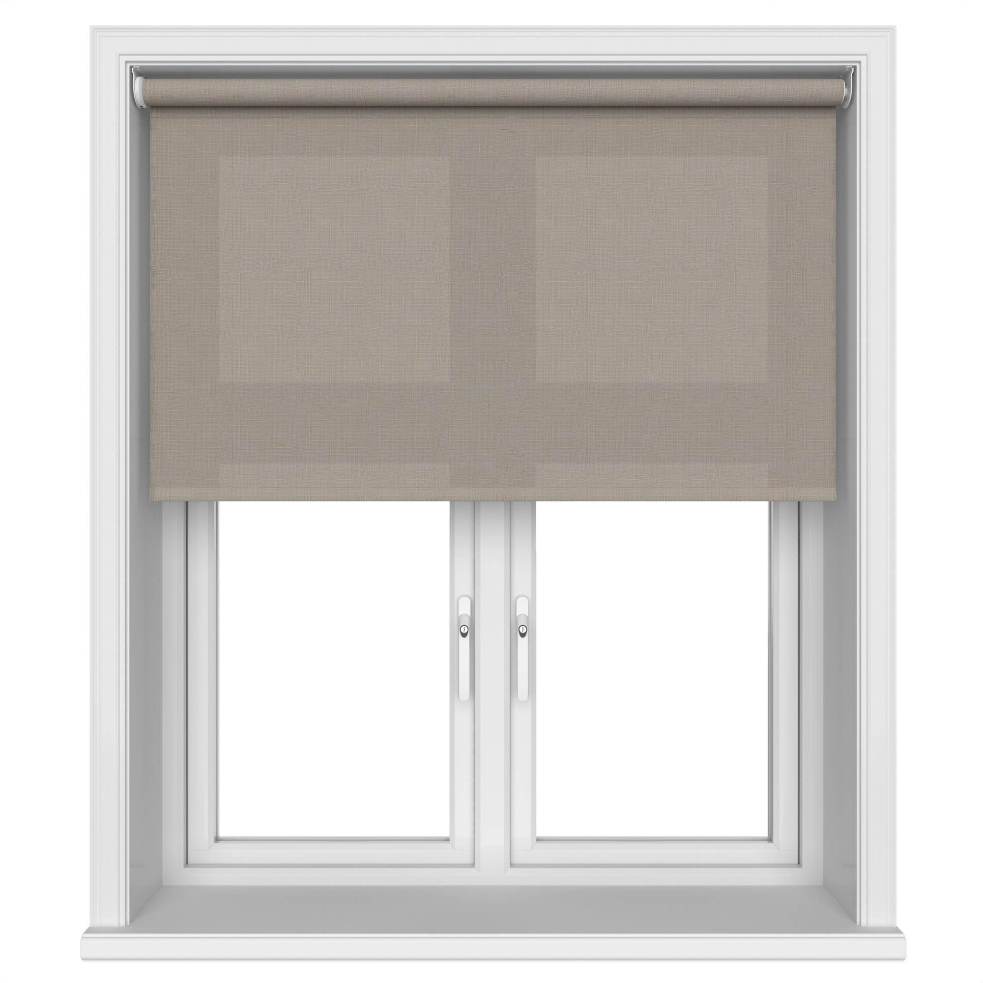 Cinder Truffle Delight Motorised Roller Blind - Image 3