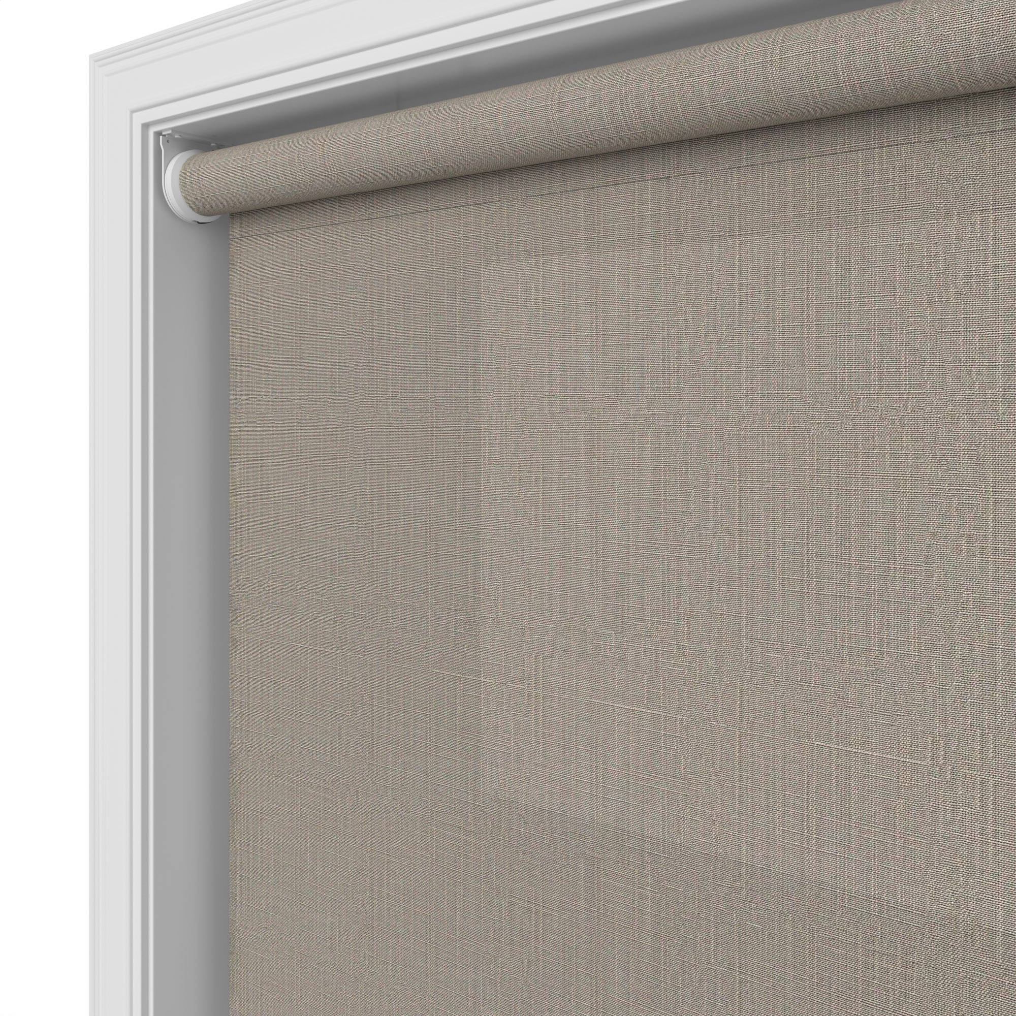 Cinder Truffle Delight Motorised Roller Blind - Image 5