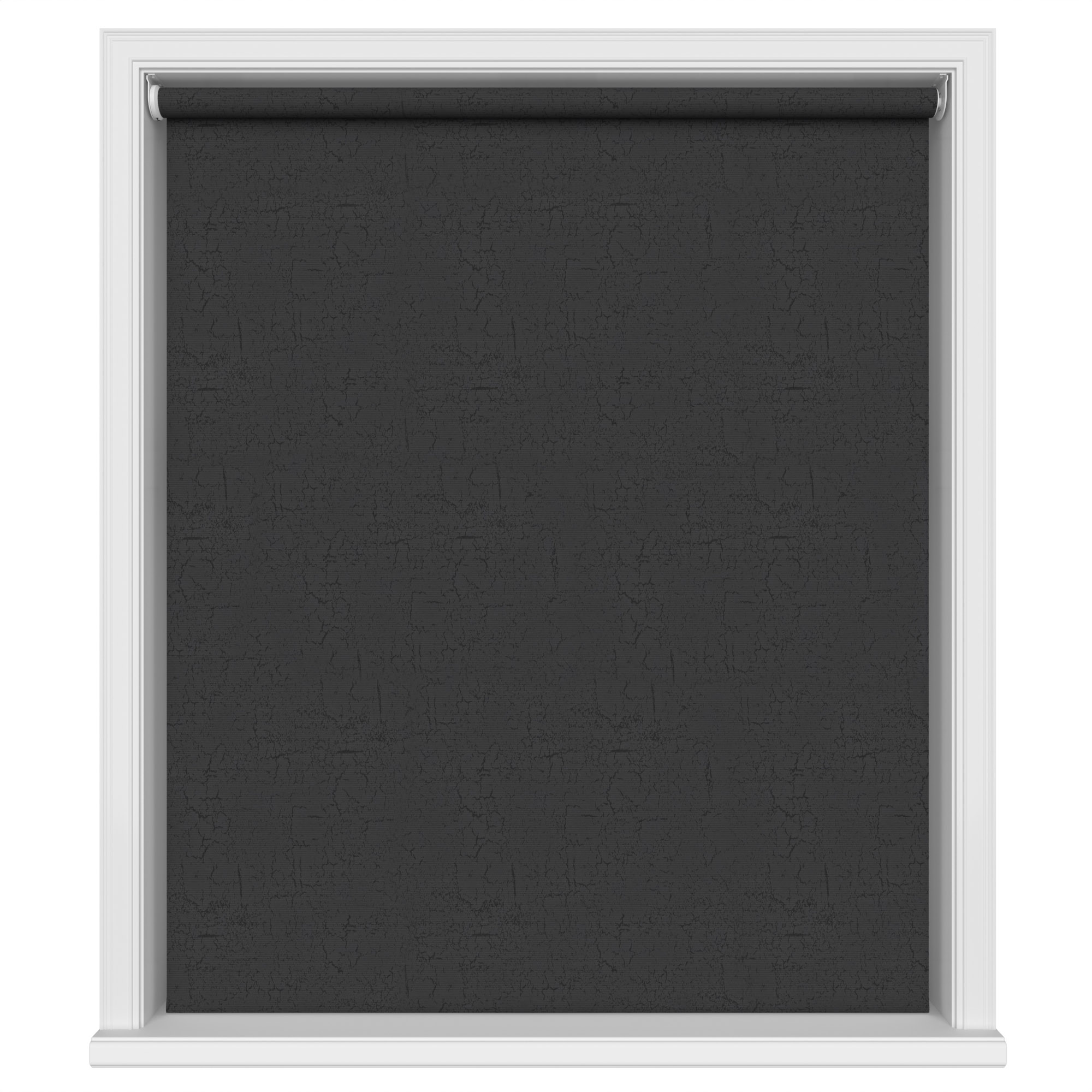 Lyon Blackout Eclipse Black Motorised Roller Blind - Image 2