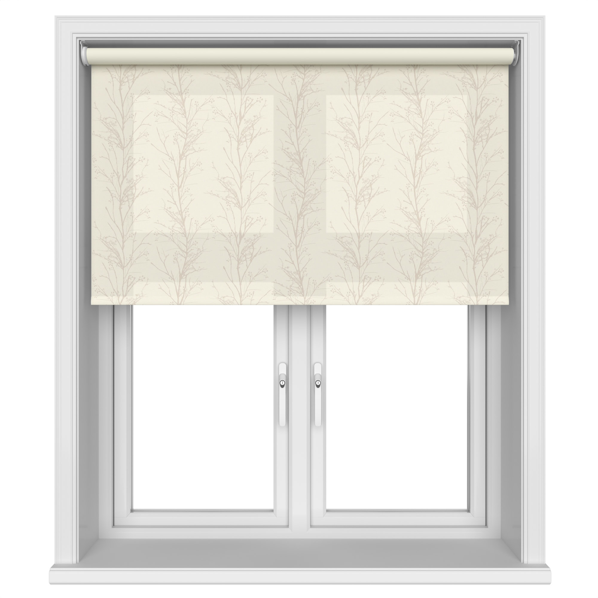 Barewood Ecru Motorised Roller Blind - Image 3