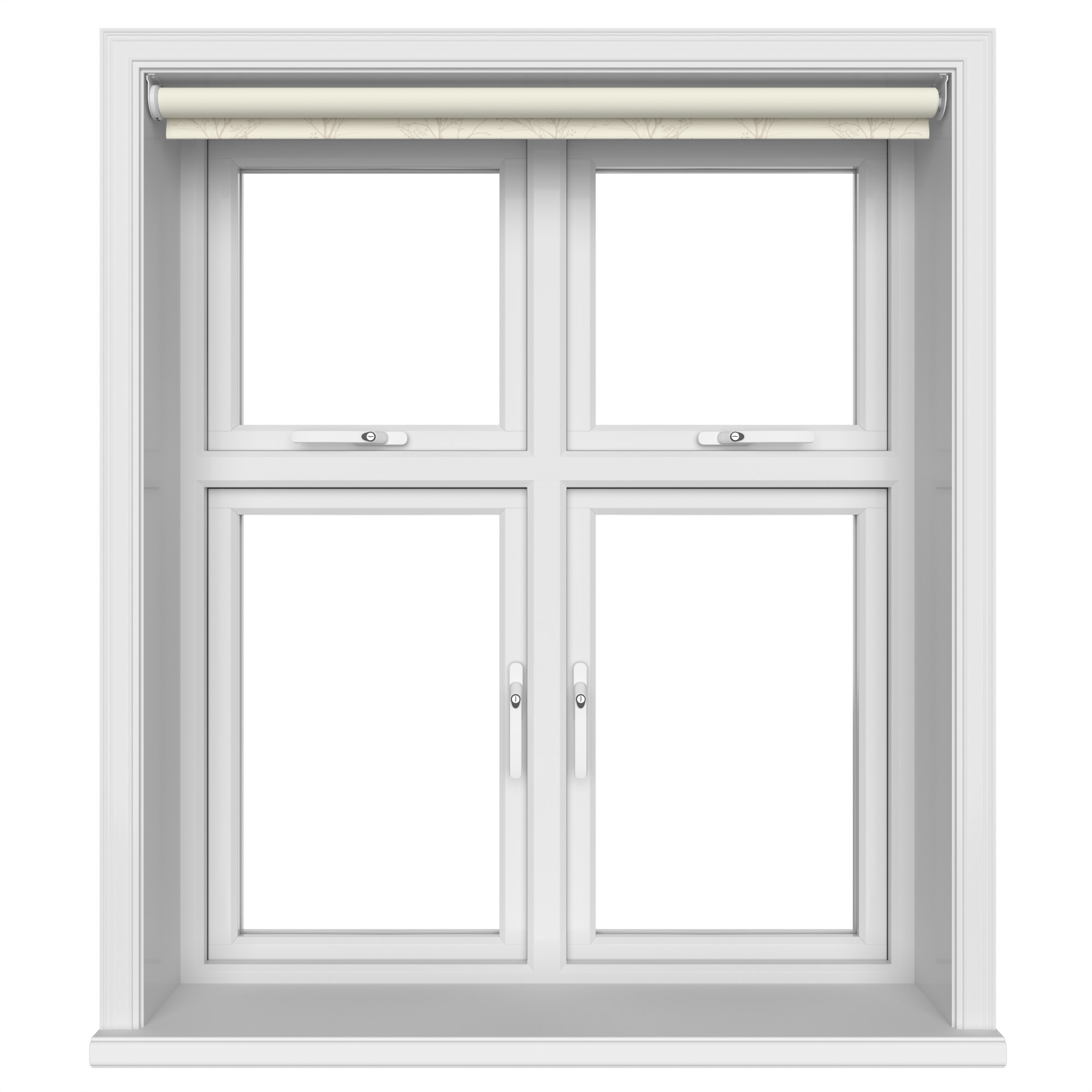 Barewood Ecru Motorised Roller Blind - Image 4