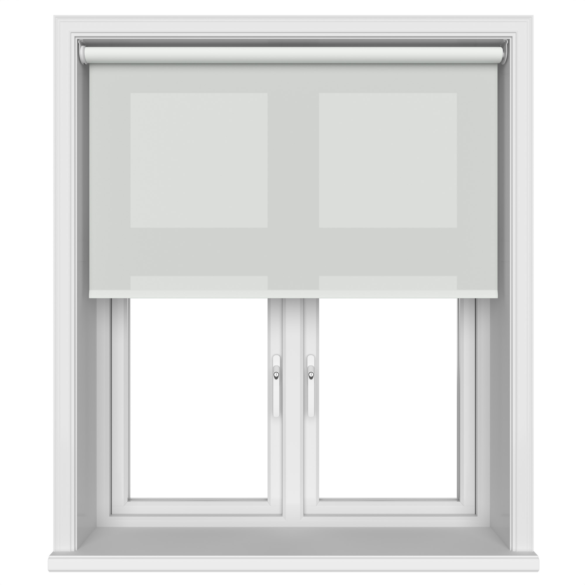 Accent Natural Chalk Motorised Roller Blind - Image 3