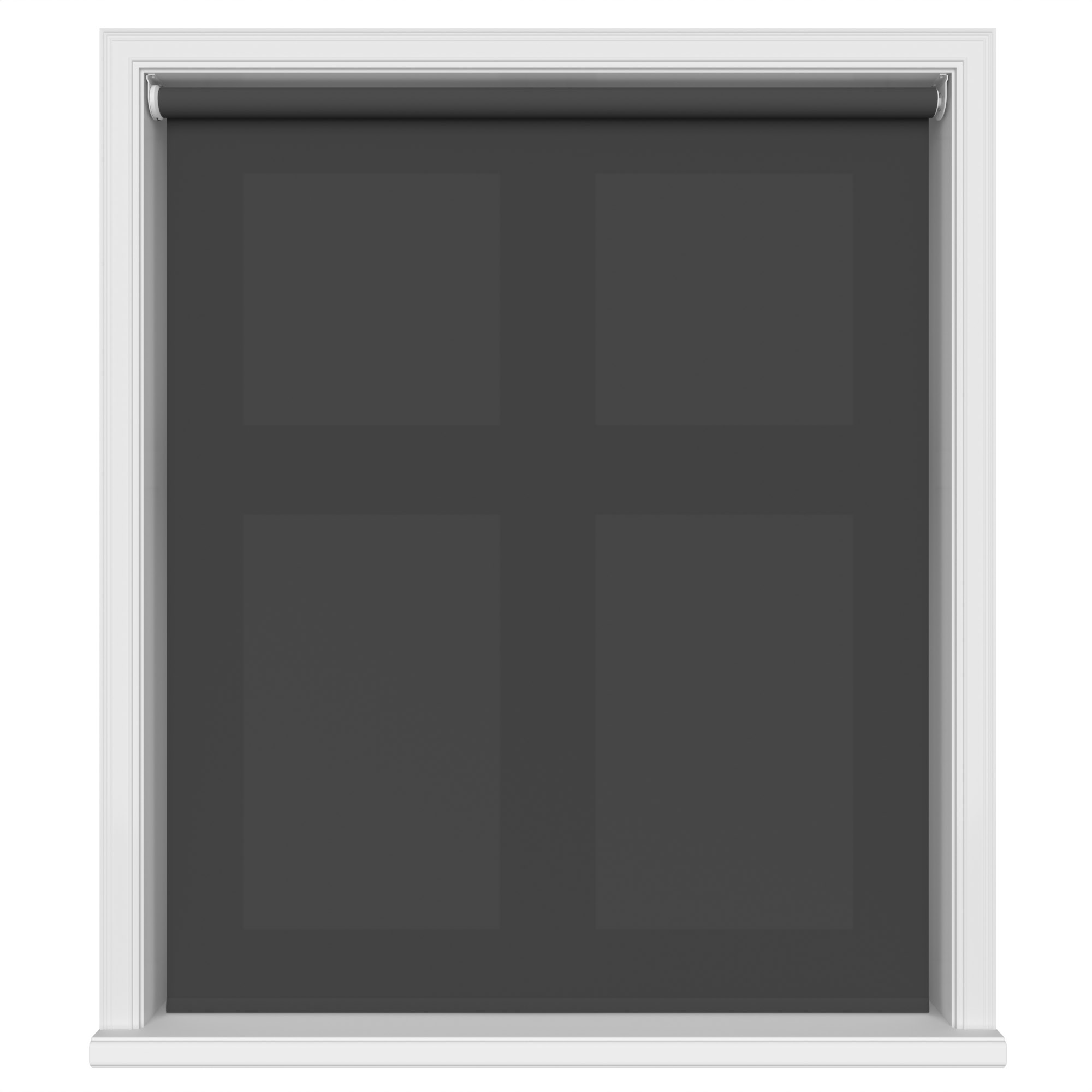 Accent Deep Smoke Motorised Roller Blind - Image 2