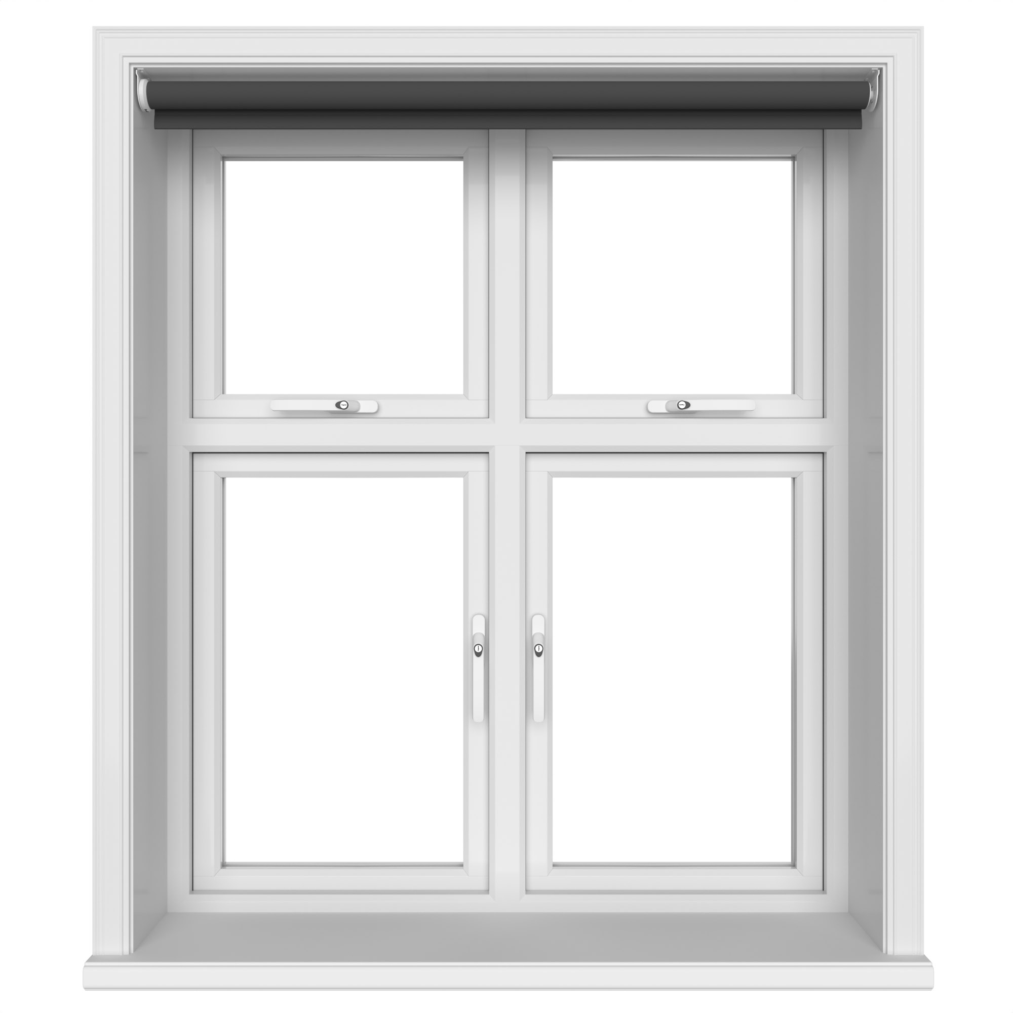 Accent Deep Smoke Motorised Roller Blind - Image 4