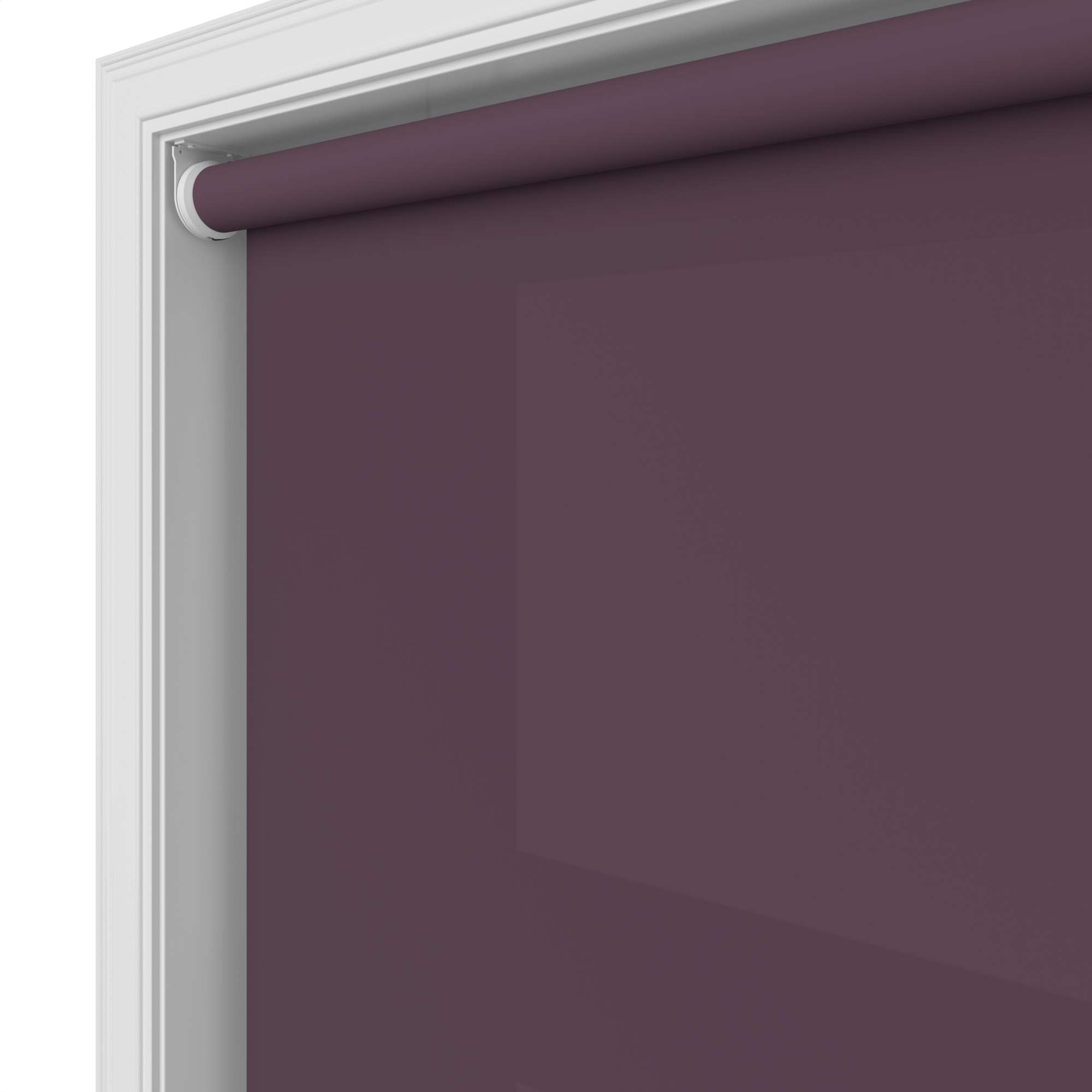 Dover Royal Plum Motorised Roller Blind - Image 5