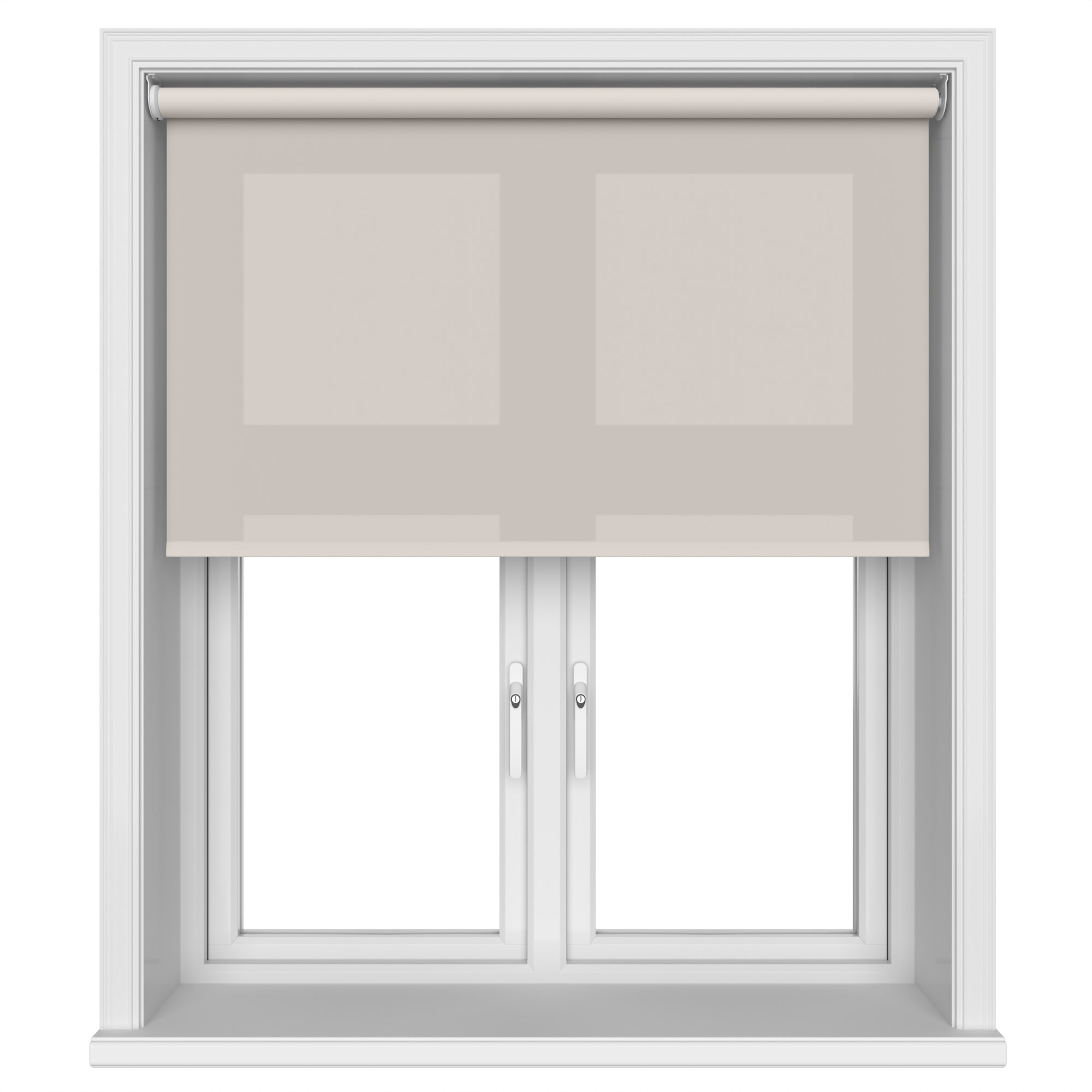 Dover Soft Dove Motorised Roller Blind - Image 3