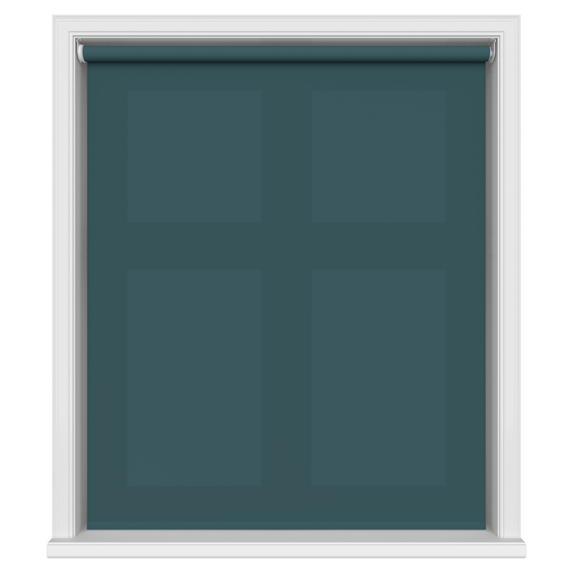 Dover Teal Depth Motorised Roller Blind - Image 2