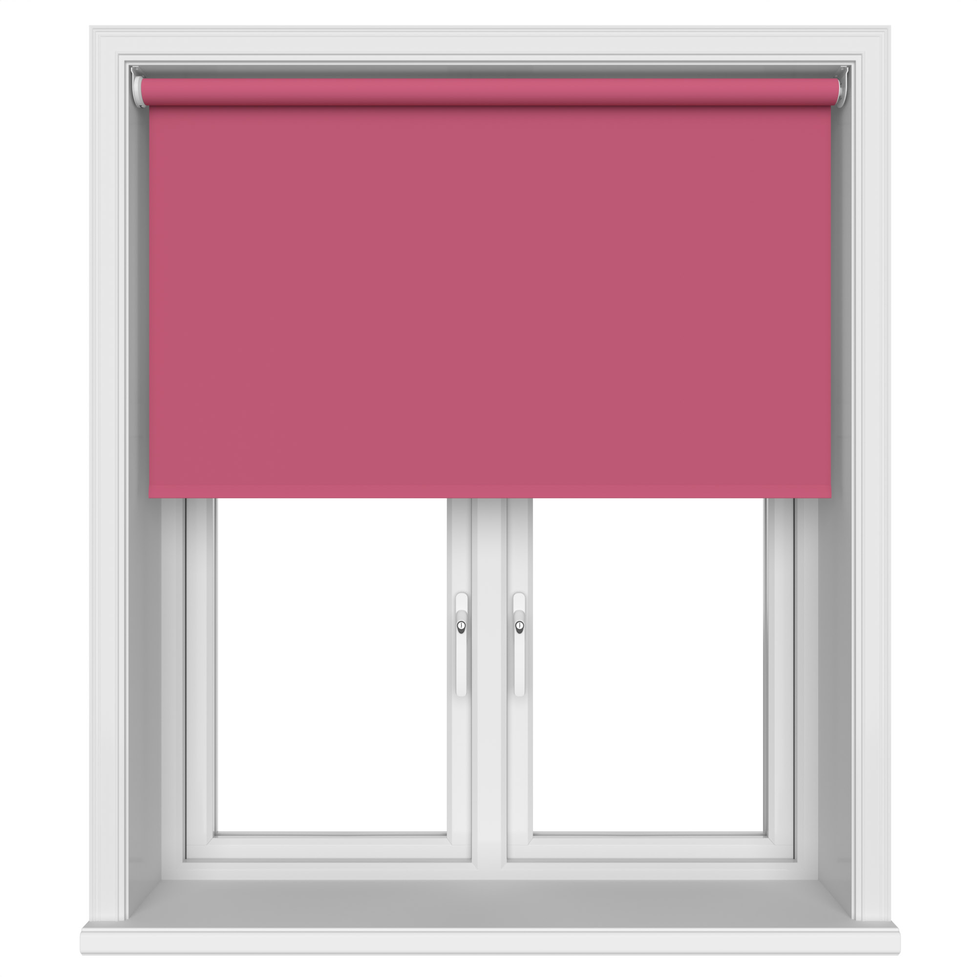 Dover Blackout Crimson Rose Motorised Roller Blind - Image 3