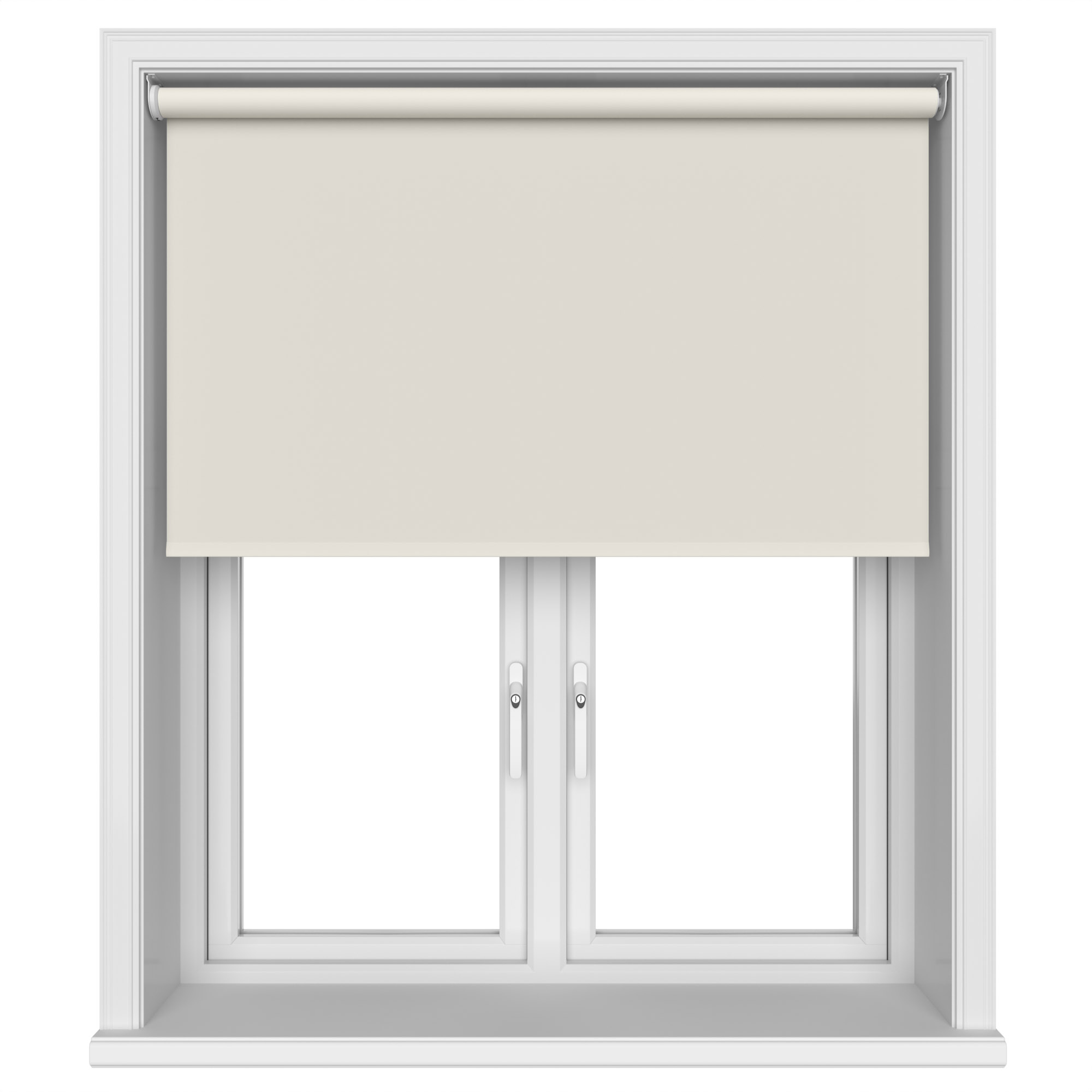 Dover Blackout Cream Whisper Motorised Roller Blind - Image 3