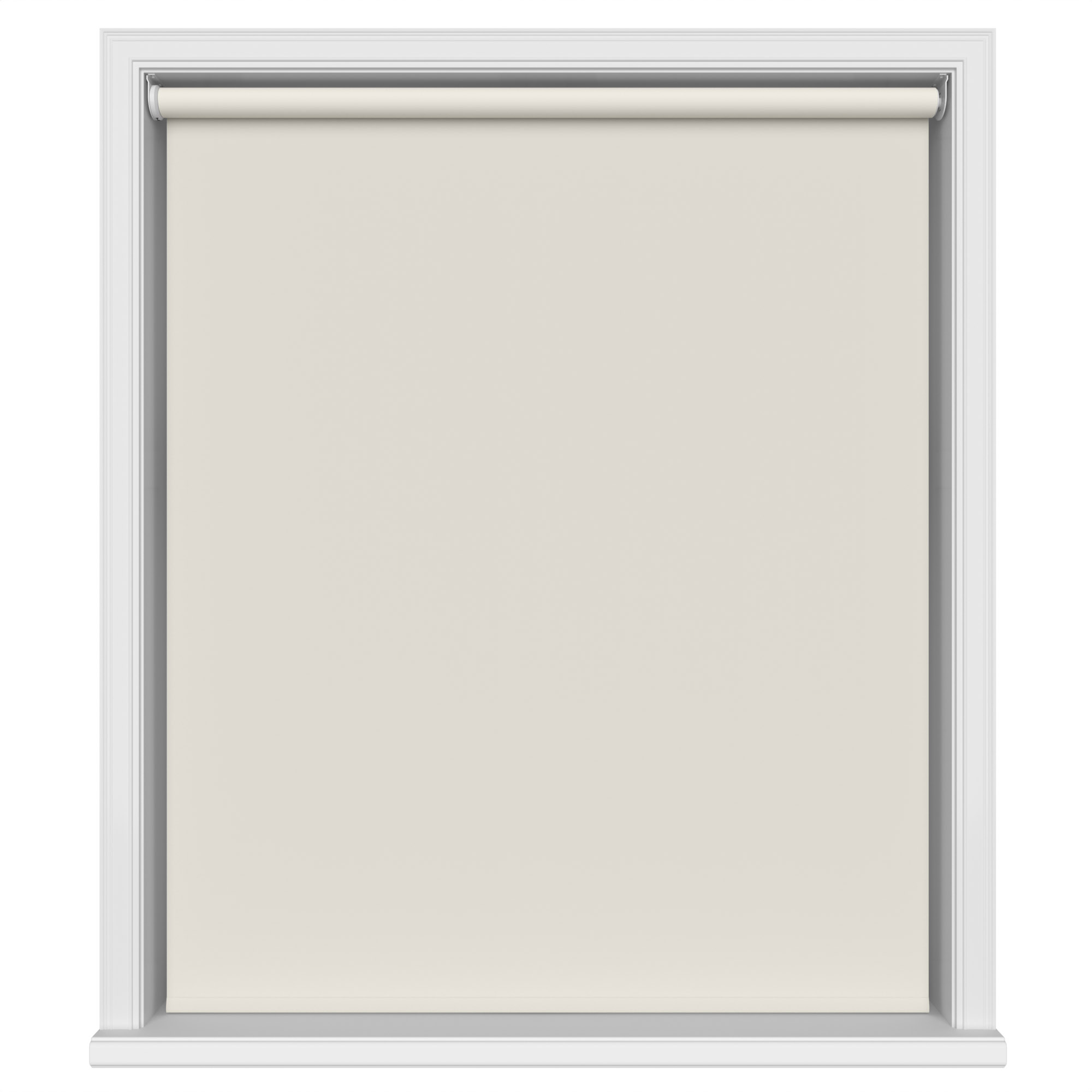 Dover Blackout Cream Whisper Motorised Roller Blind - Image 2