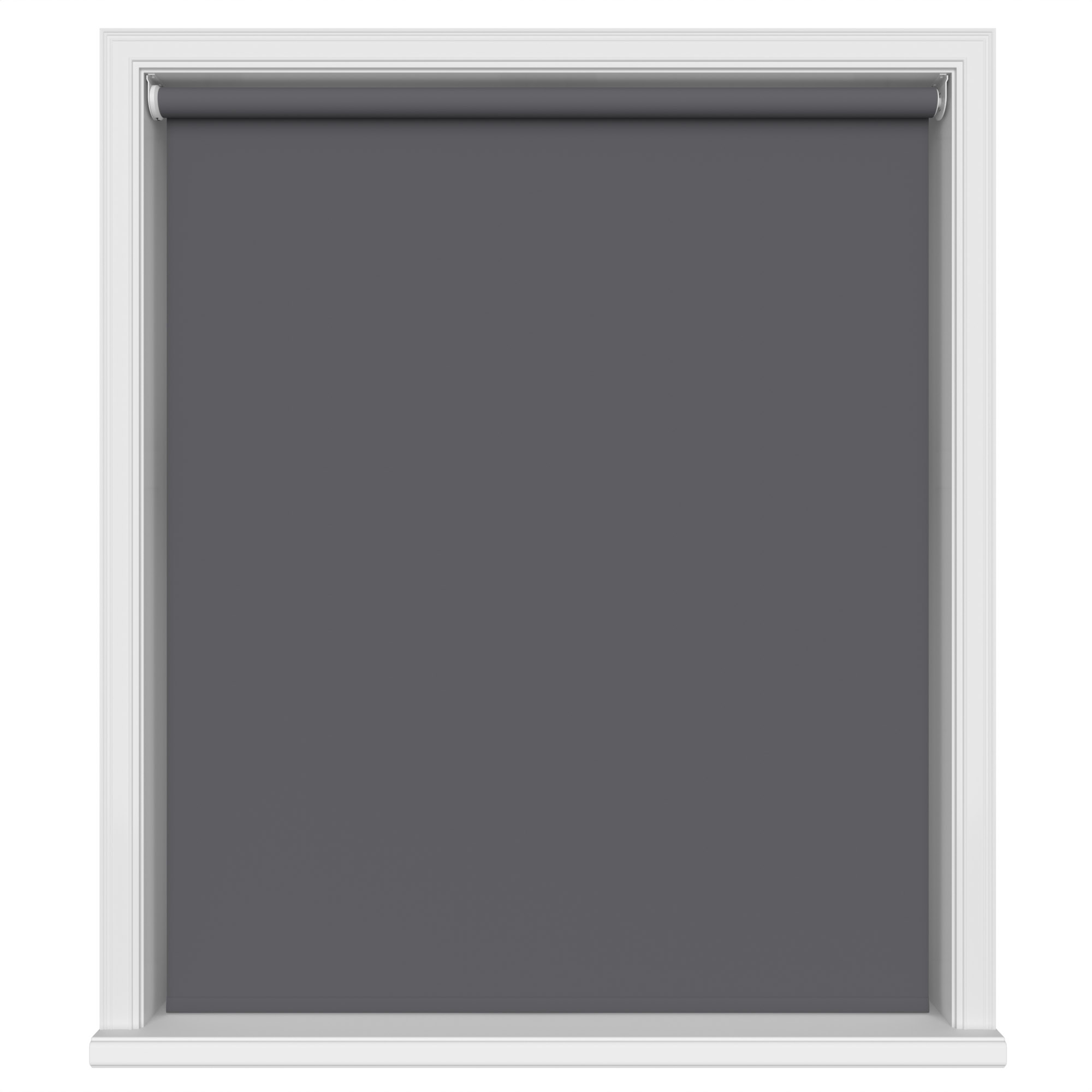 Dover Blackout Gunmetal Motorised Roller Blind - Image 2