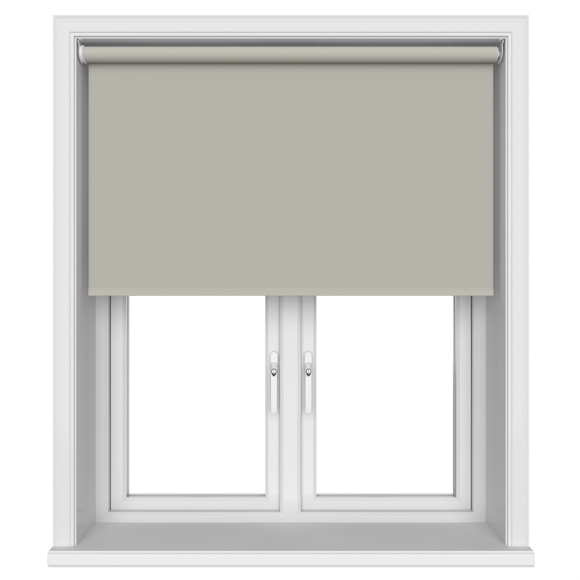 Dover Blackout Muted Truffle Motorised Roller Blind - Image 3