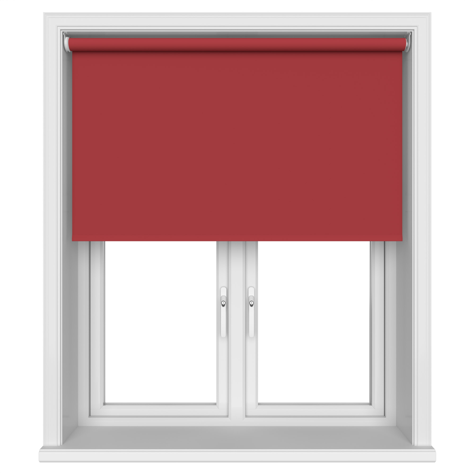 Radiance Blackout Lava Red Motorised Roller Blind - Image 3