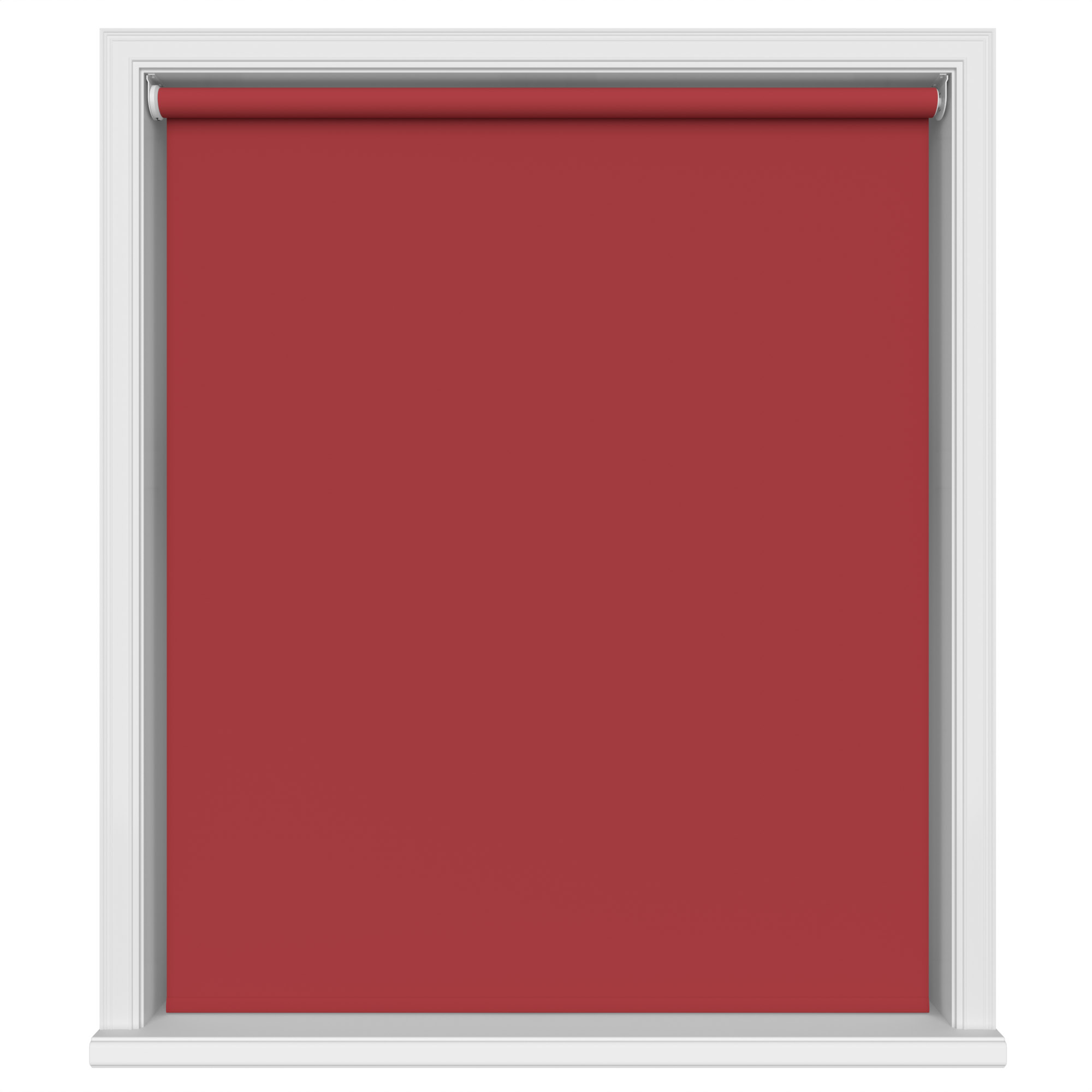 Radiance Blackout Lava Red Motorised Roller Blind - Image 2