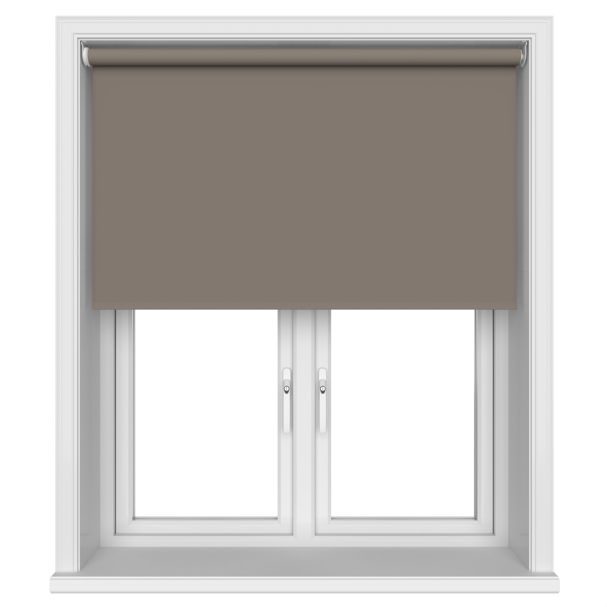 Easton Blackout Rich Truffle Motorised Roller Blind - Image 3