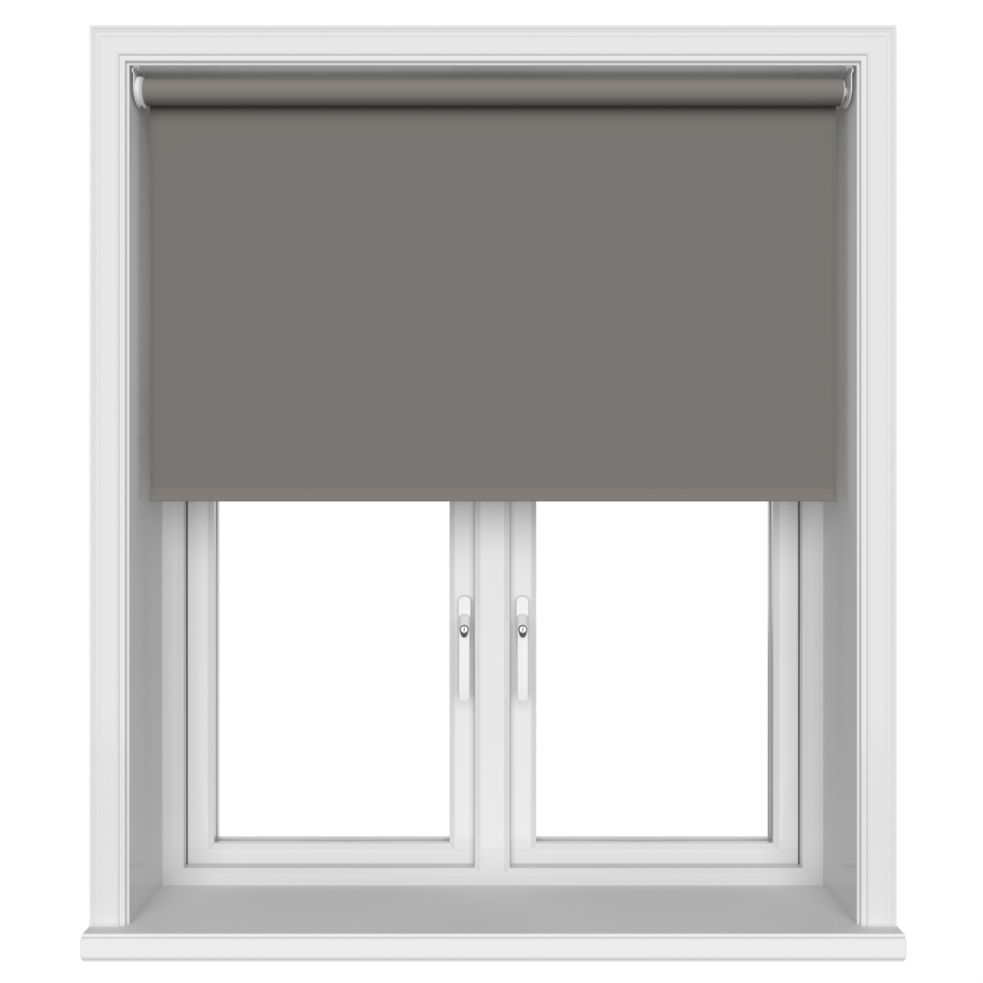 Easton Blackout Grey Flint Motorised Roller Blind - Image 3