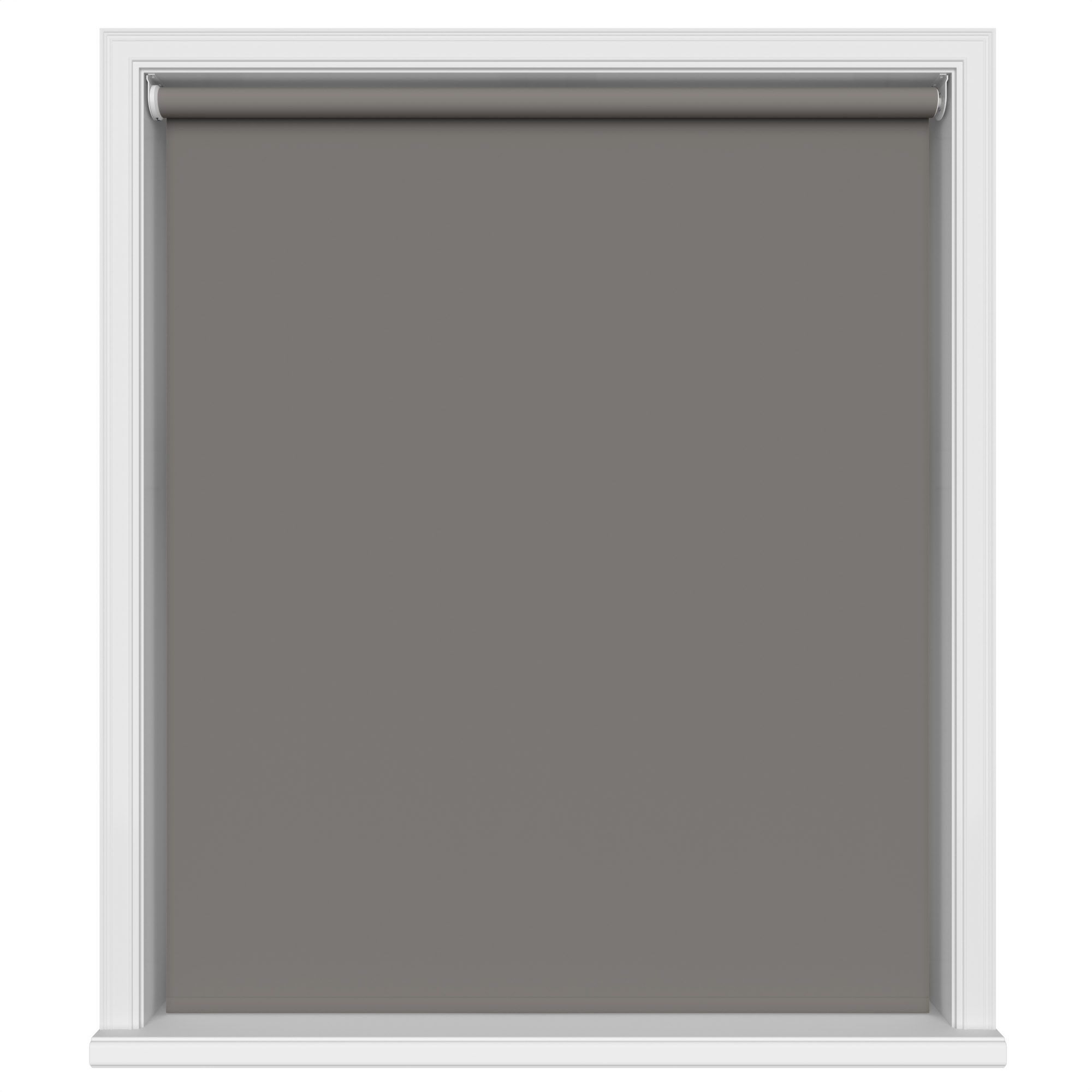 Easton Blackout Grey Flint Motorised Roller Blind - Image 2