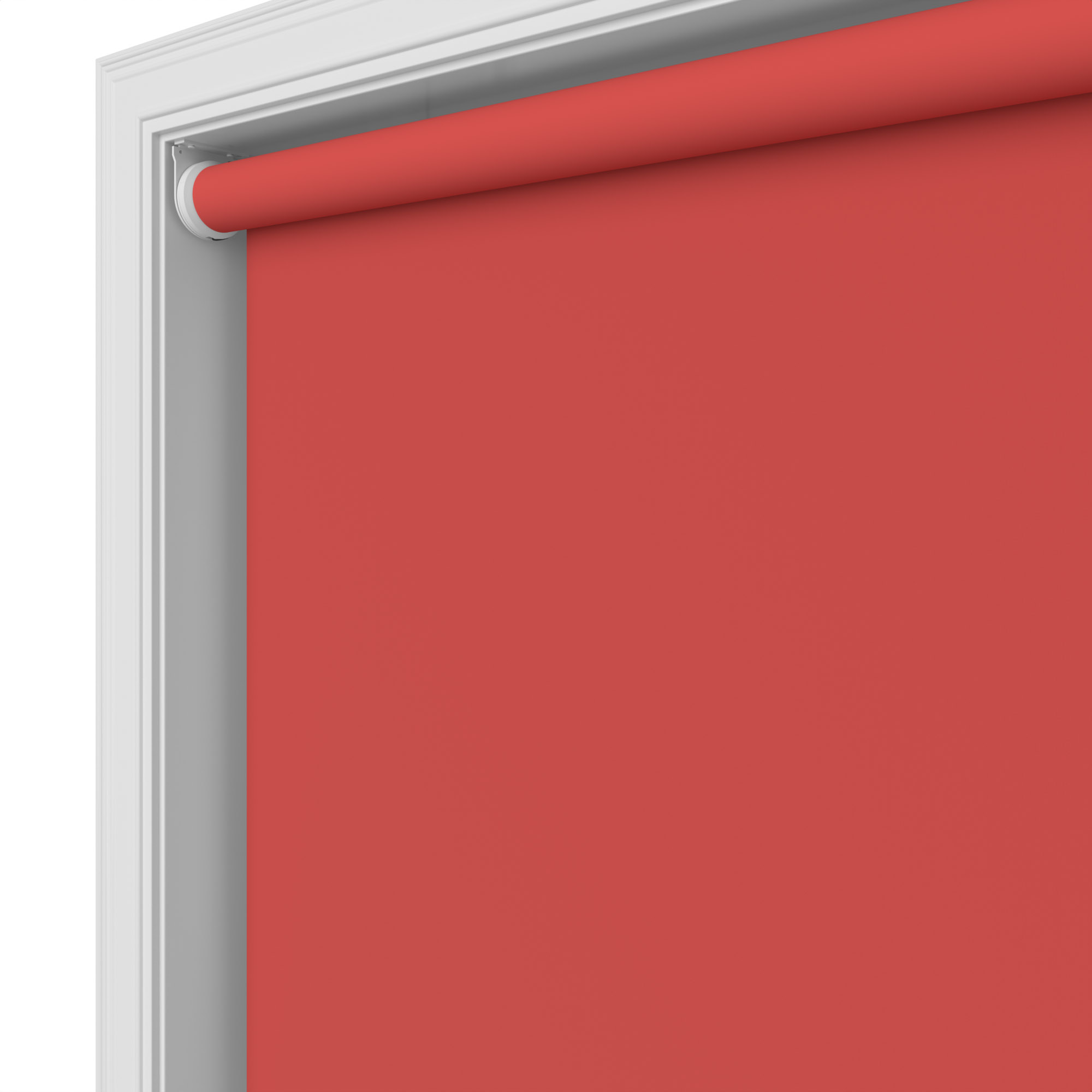 Easton Blackout Scarlet Flame Motorised Roller Blind - Image 5
