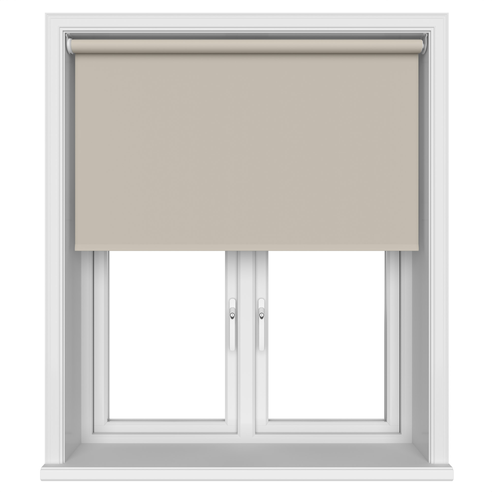 Easton Blackout Earthy Taupe Motorised Roller Blind - Image 3