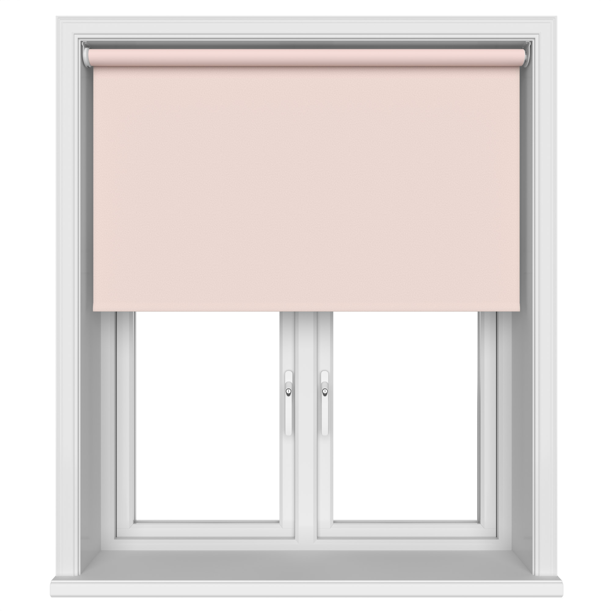 Sparkle Blackout Petal Blush Motorised Roller Blind - Image 3