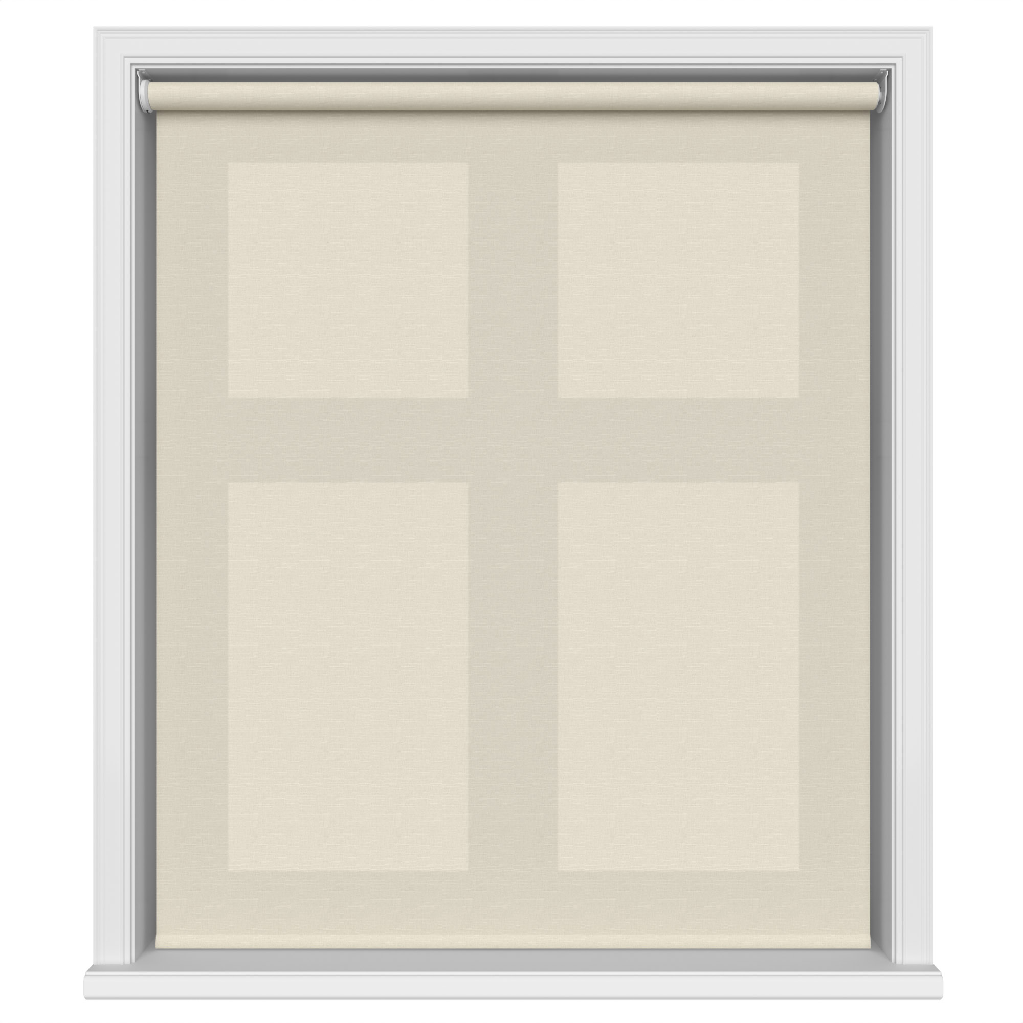 Huxley Soft Biscuit Motorised Roller Blind - Image 2