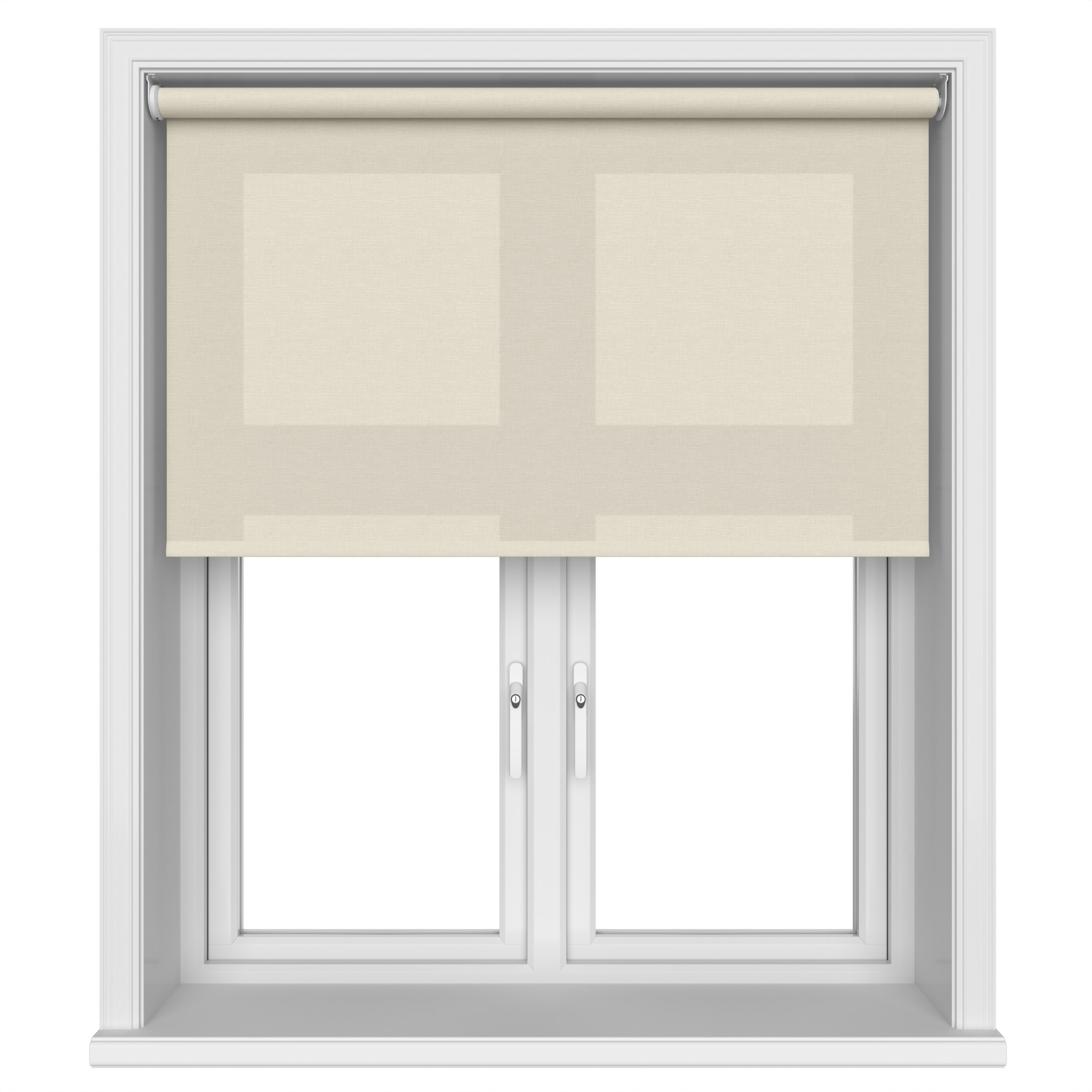 Huxley Soft Biscuit Motorised Roller Blind - Image 3