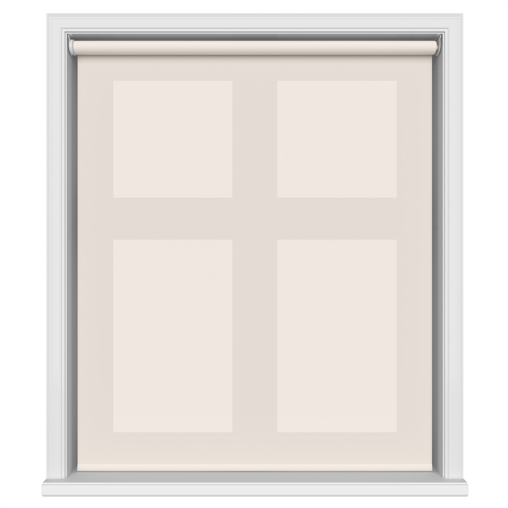 Chester Ivory Motorised Roller Blind - Image 2