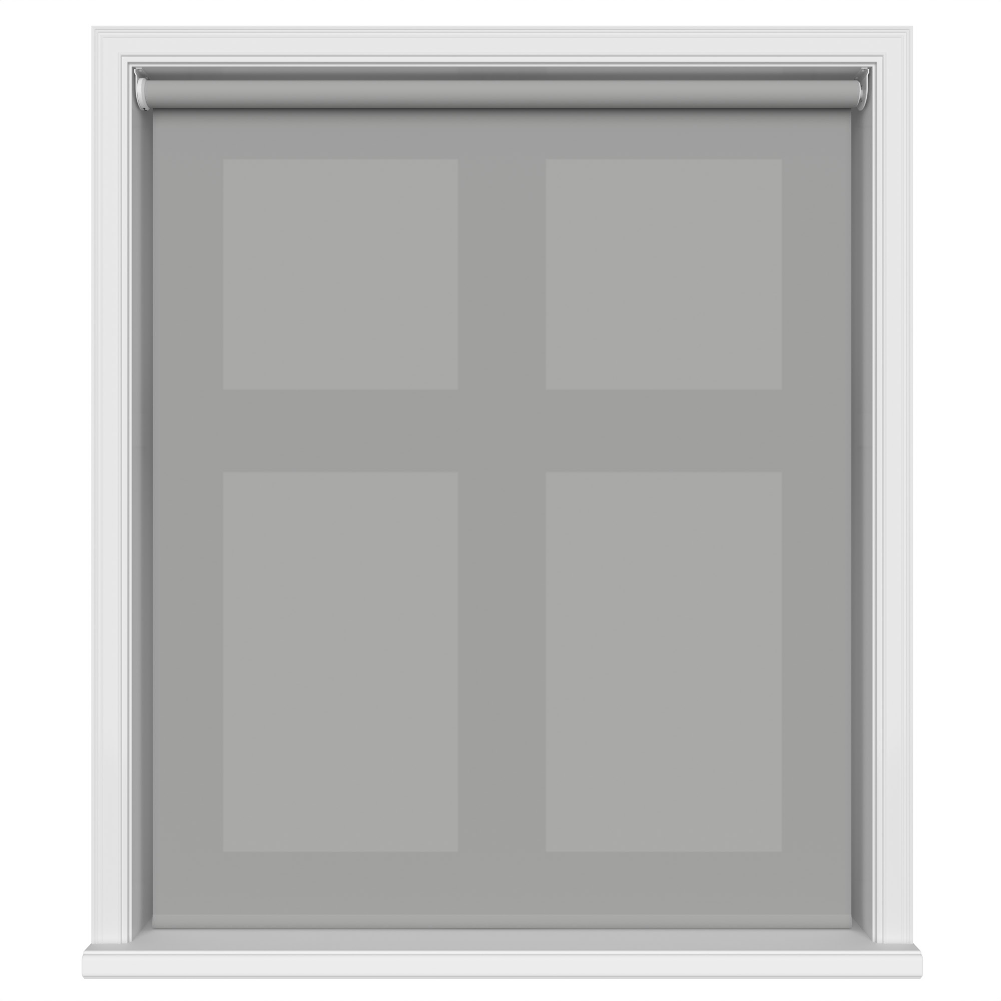 Chester Shadow Grey Motorised Roller Blind - Image 2