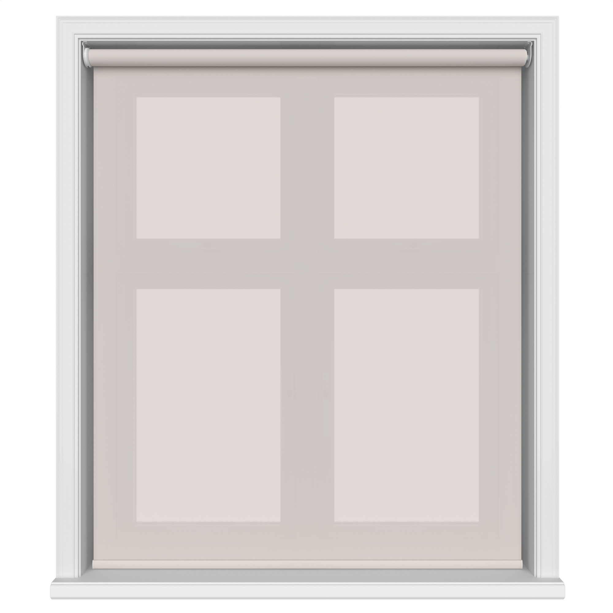Screen 3000 Beige Motorised Roller Blind - Image 2