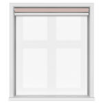 Dover Blackout Blush Pink Motorised Double Roller Blind